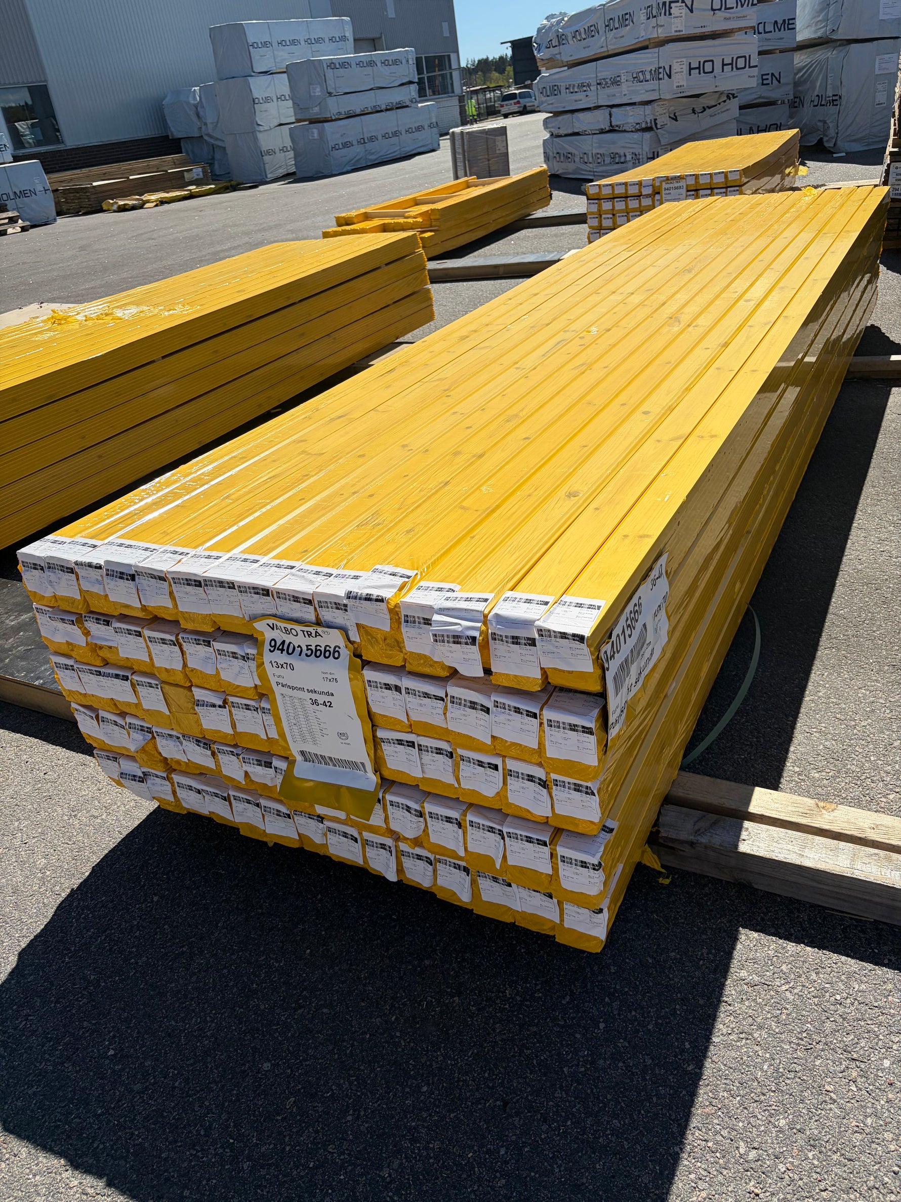 Pärlspont 13x70mm Sekunda Furu 4,20m – Säljes per paket