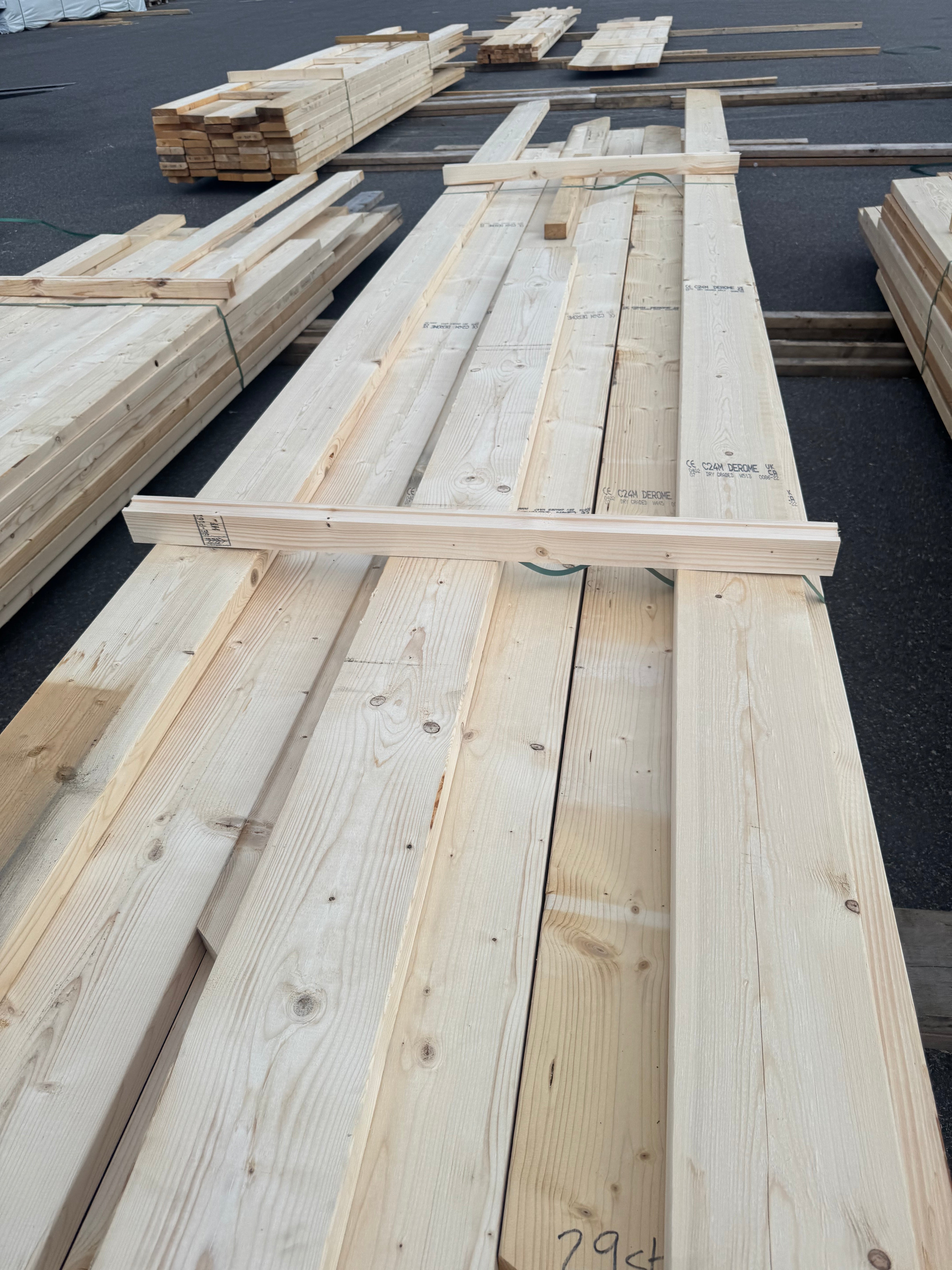 Paket Reglar 45x170 – 75 st C24 (ca 4,2 m)