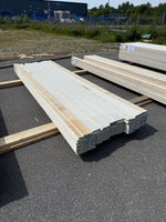 Paket Finsågade Brädor 22x120mm, 82st 3.60m Grundmålad