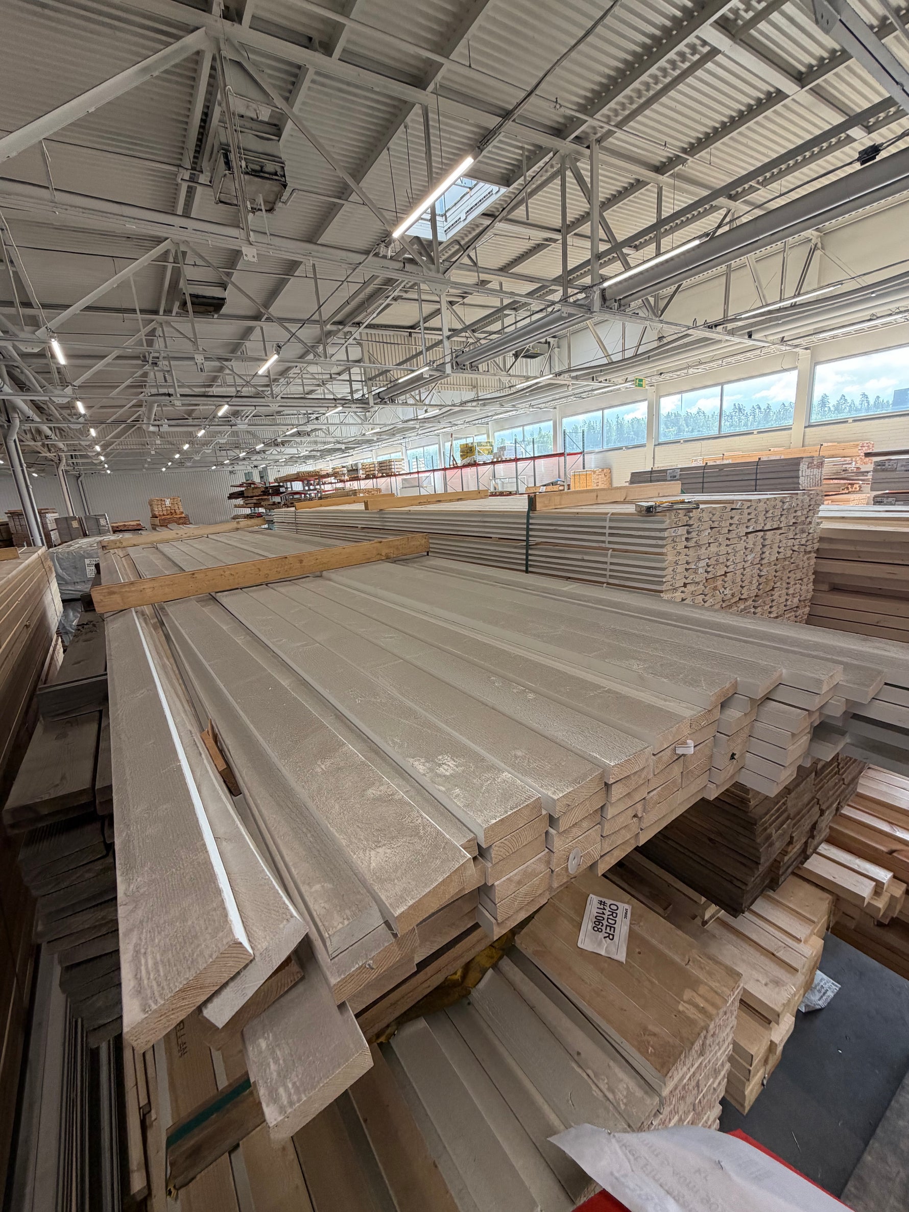 Paket Finsågade brädor 22x70mm 5.40m 80st