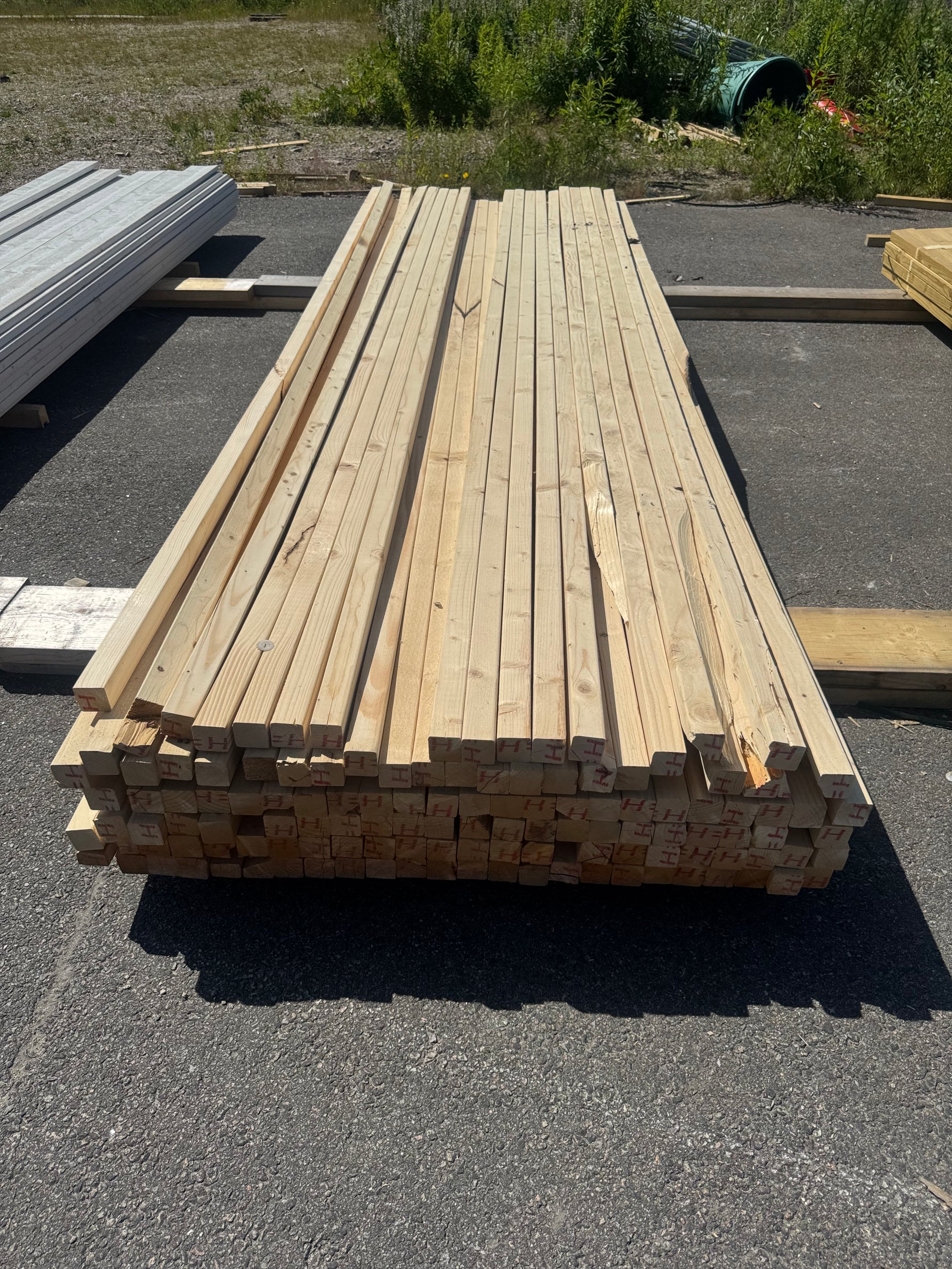 Paket Reglar 45x45 mm, 135 st 3,59 m