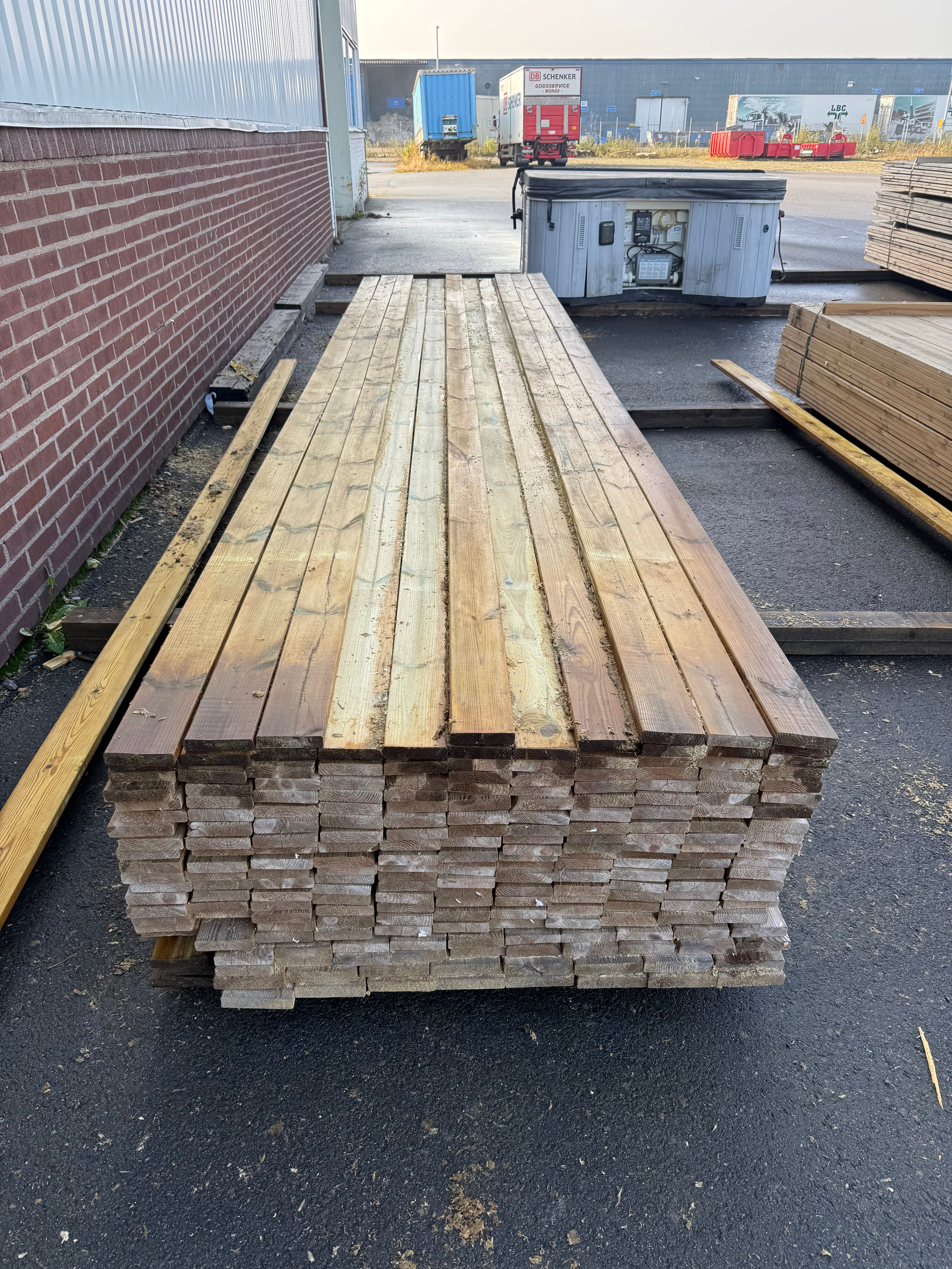 Paket Trall 22x95mm, 227st 4,80m Tryckimpregnerad (NTR AB)