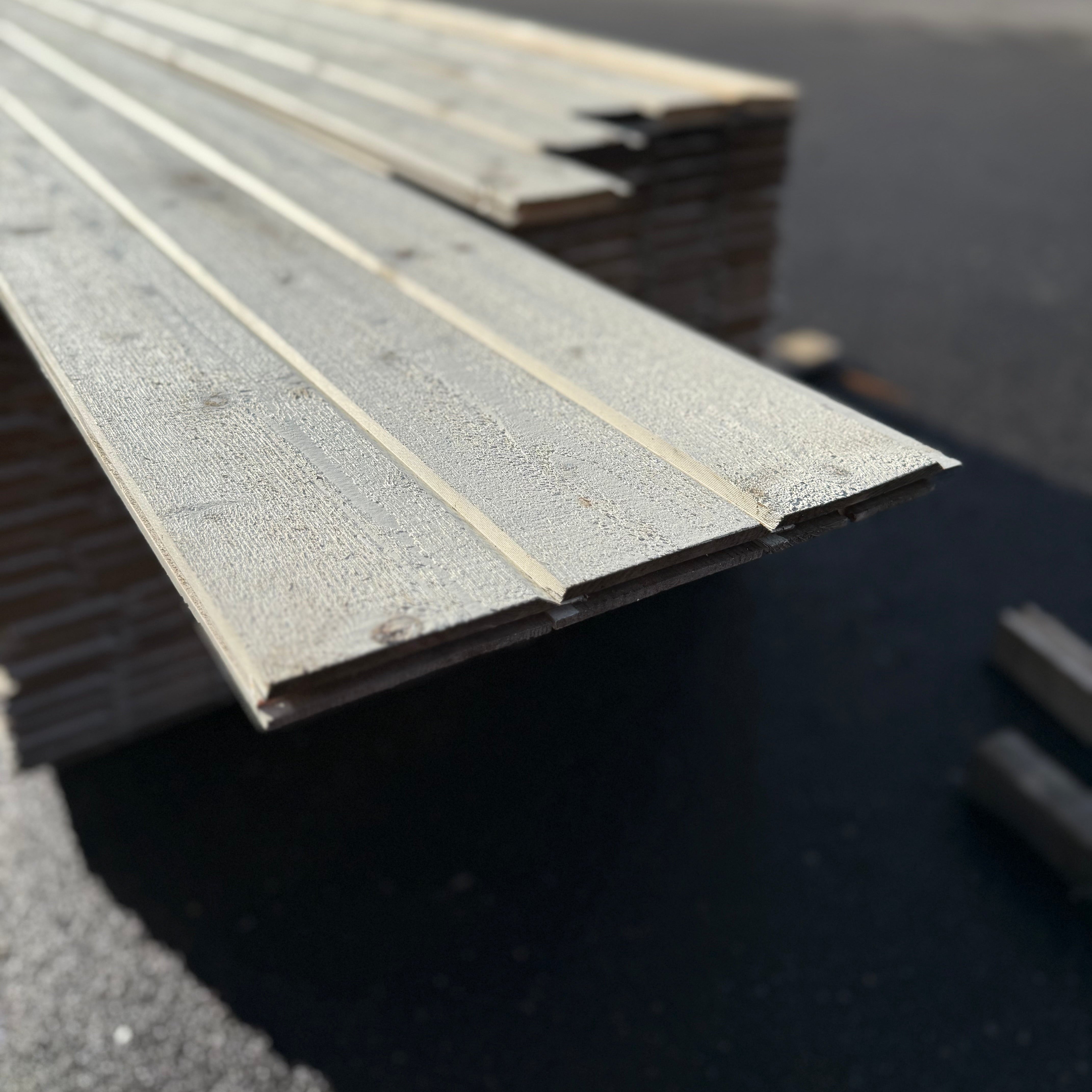 Enkelfas Ändspont 22x120mm, 5,40m (Grundmålad)