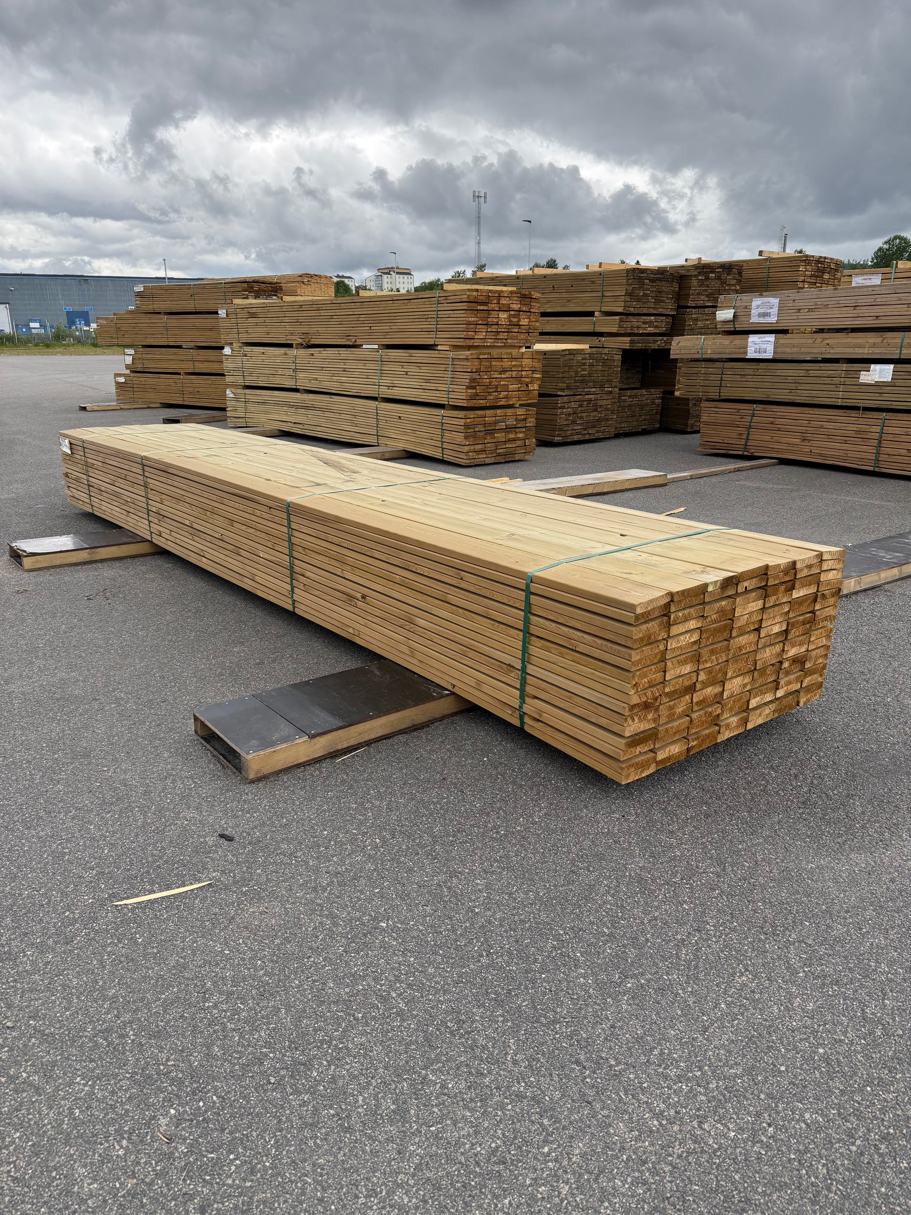 Paket Tryckimpregnerad Trall 28x145mm, 112st 5,40m (Andra sortering)