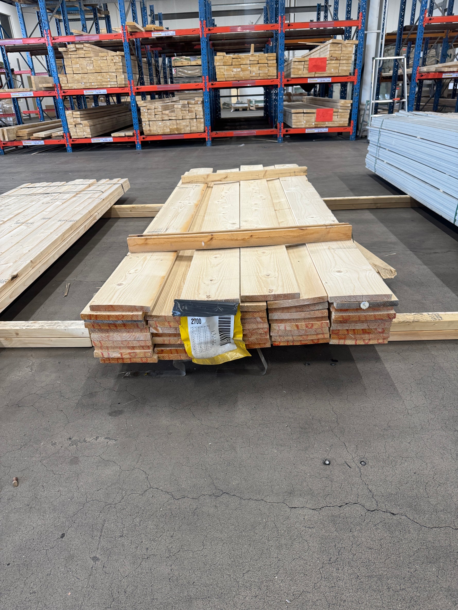 Paket Finsågad Panel 22x195mm 2,70m – 47 st