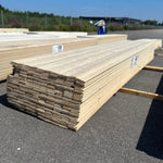 Paket Ytterpanel 22x120mm 4.80m 260st- Obehandlade