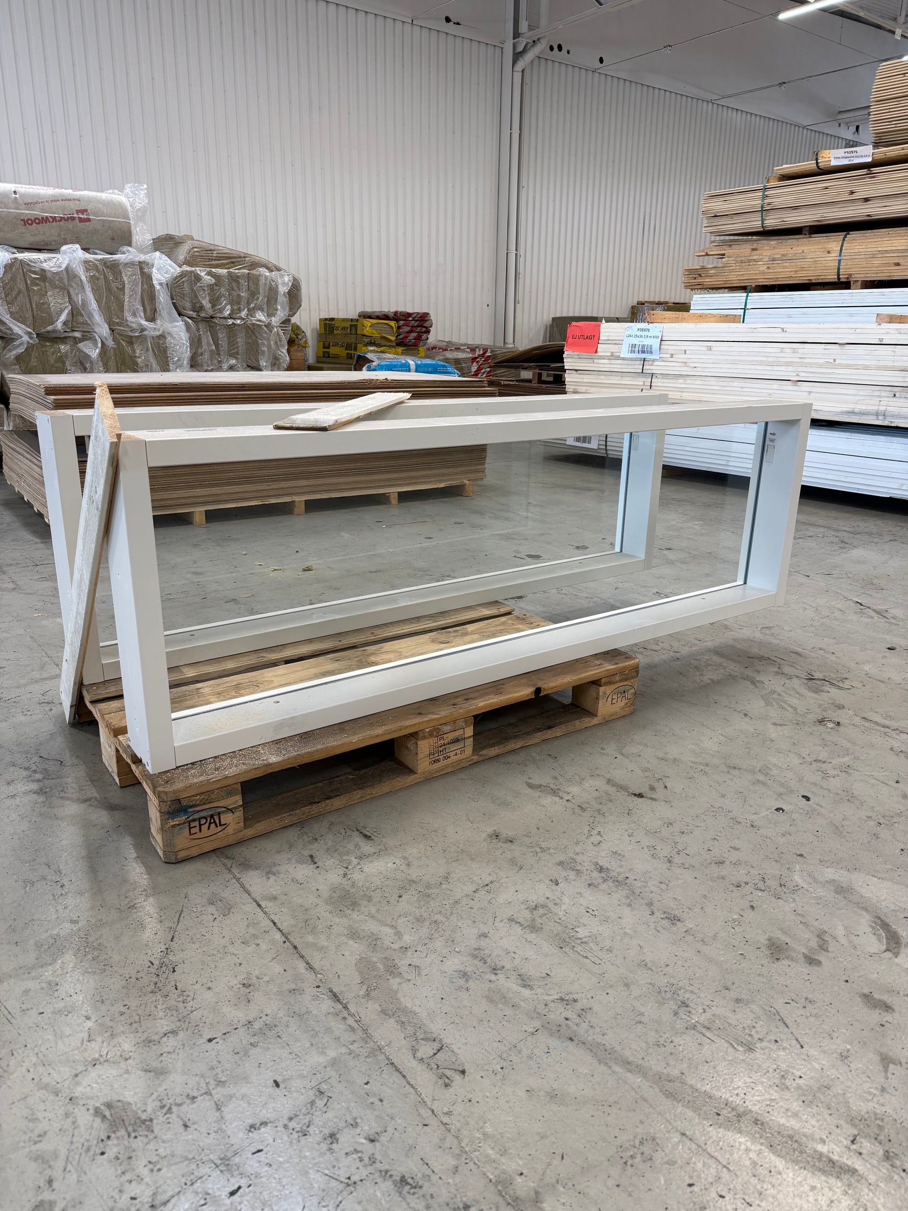 Daloc Glaspartier 1-glas 595x1990mm 2st