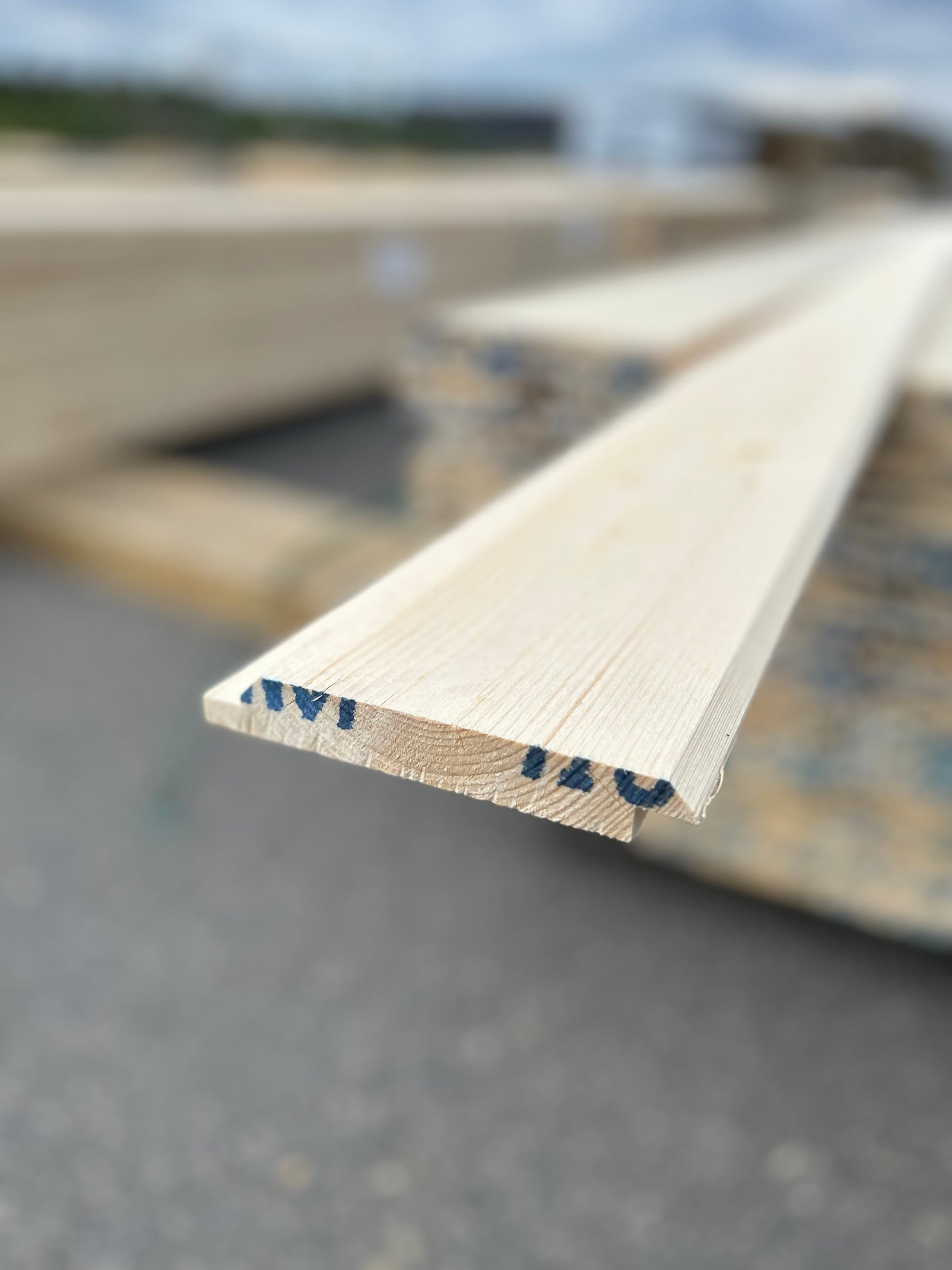 Paket Ytterpanel Dubbelfas Fals 22x145mm 4.20m – 175st (Obehandlad) Väderbitet
