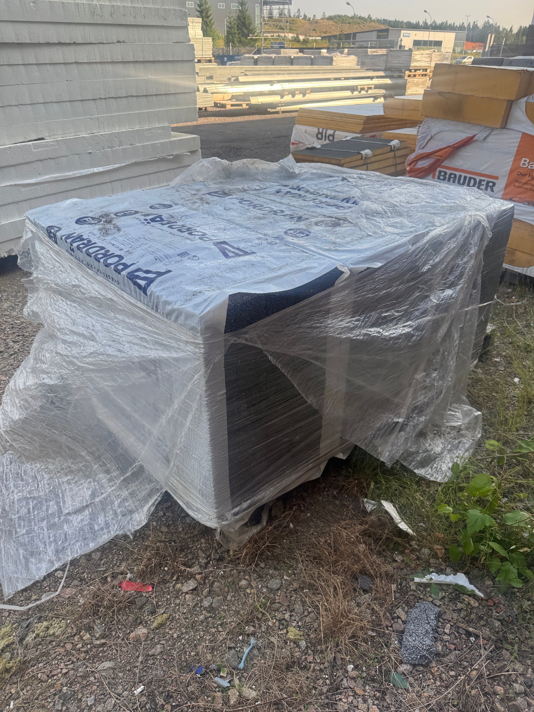 3 Paket Pordrän 750x1200x100mm – 15 skivor