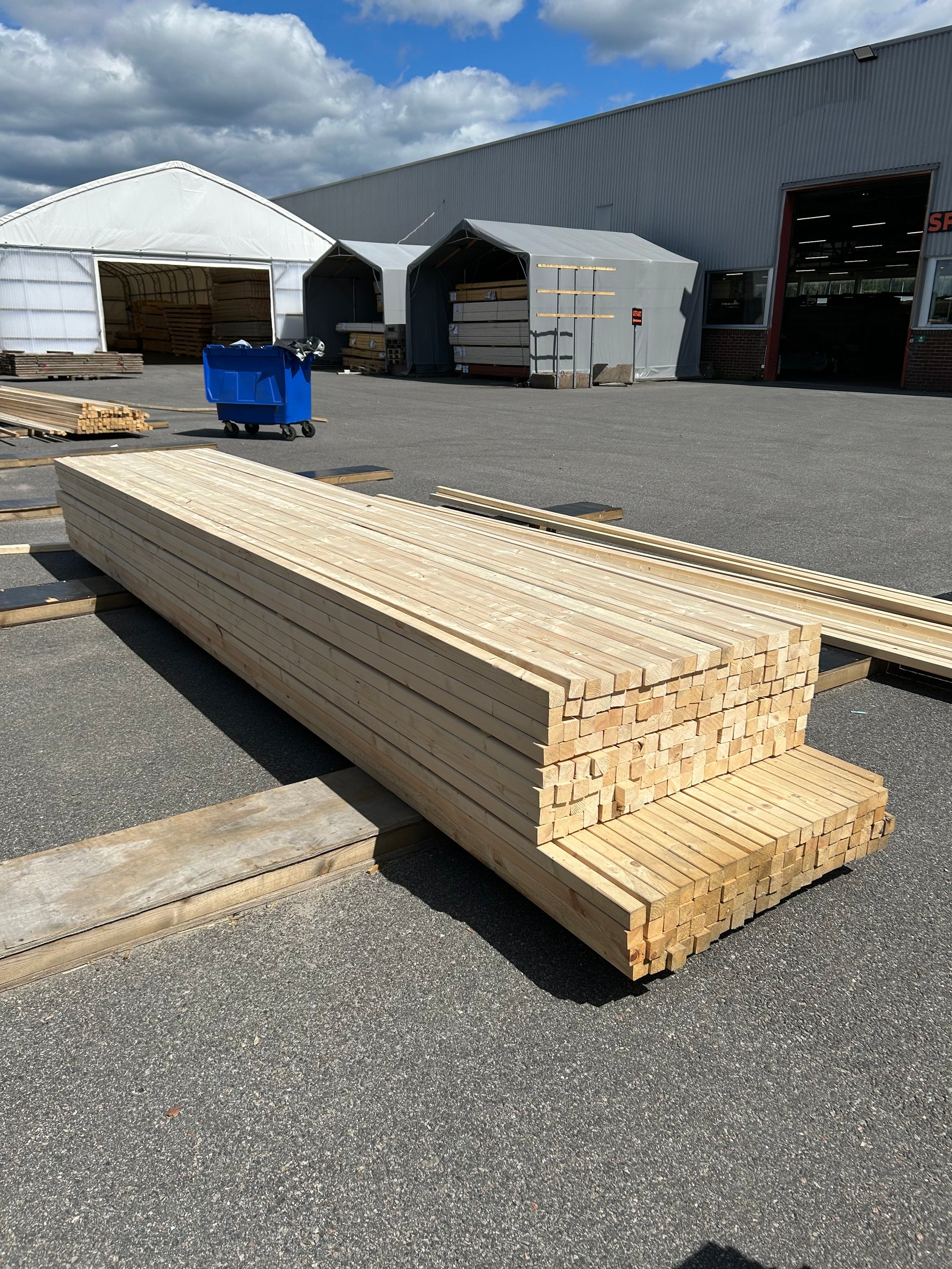 Paket Reglar 45x45 mm – 252 st (4,80–5,10 m, Gran)