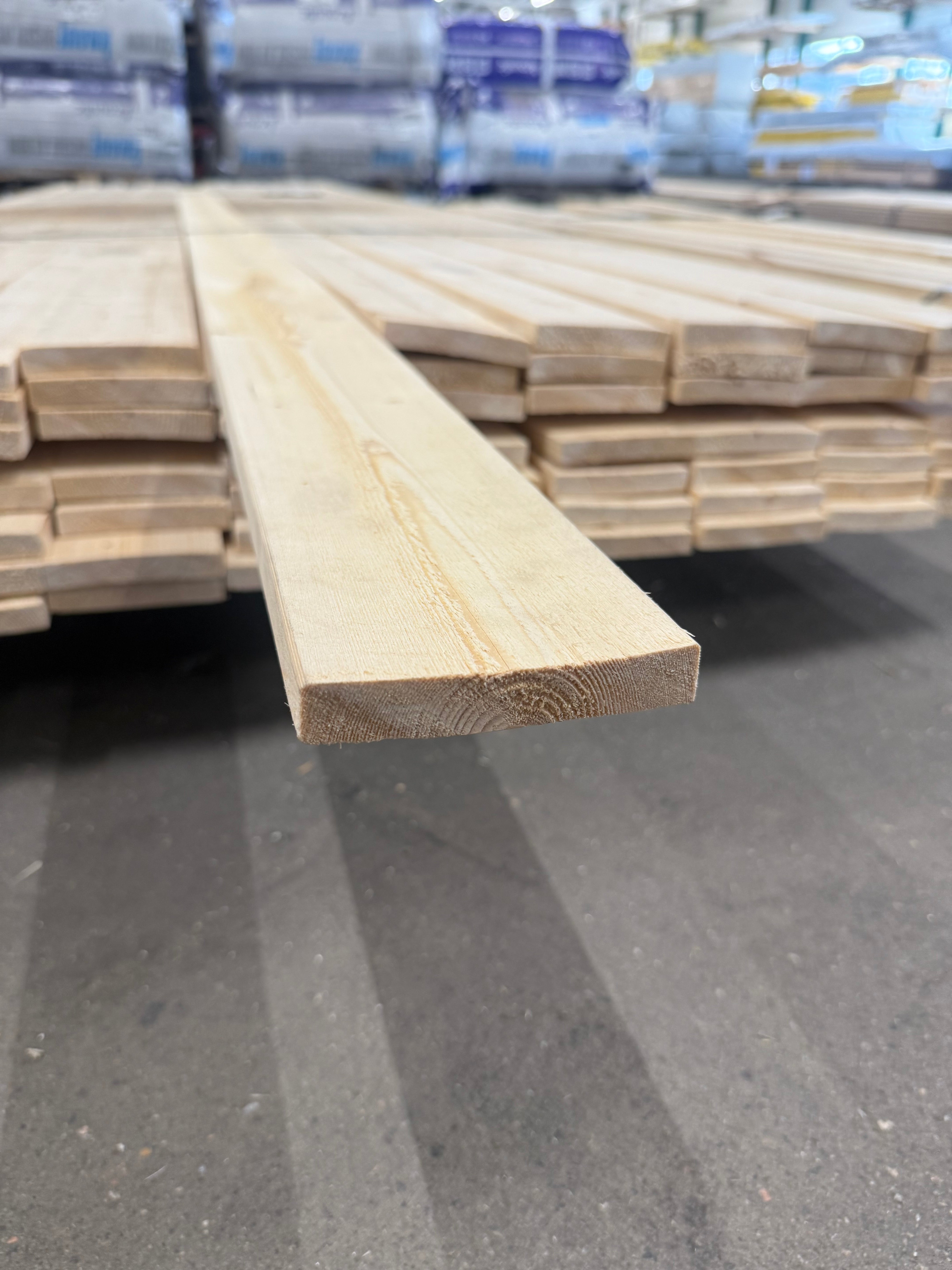 Paket Finsågad Panel 17x95mm 77st 3.60m