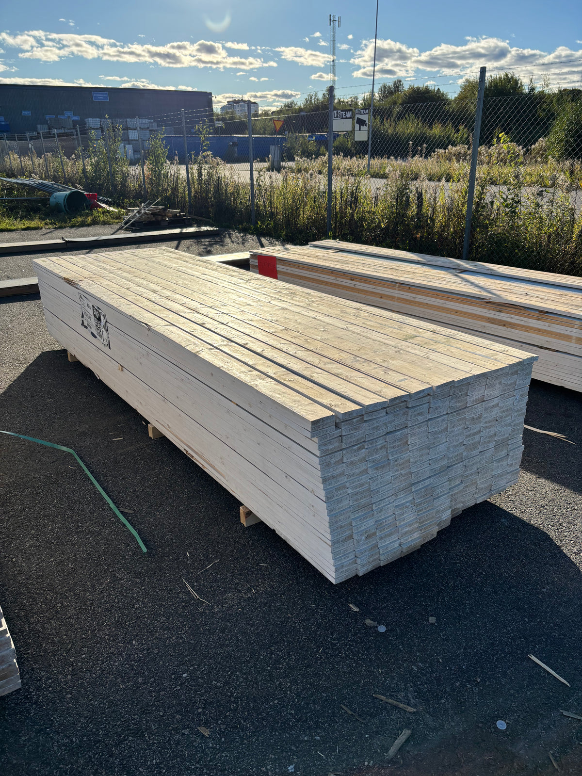 Paket Finsågade Brädor 22x95mm 3,60m 286st Mellanstrukna