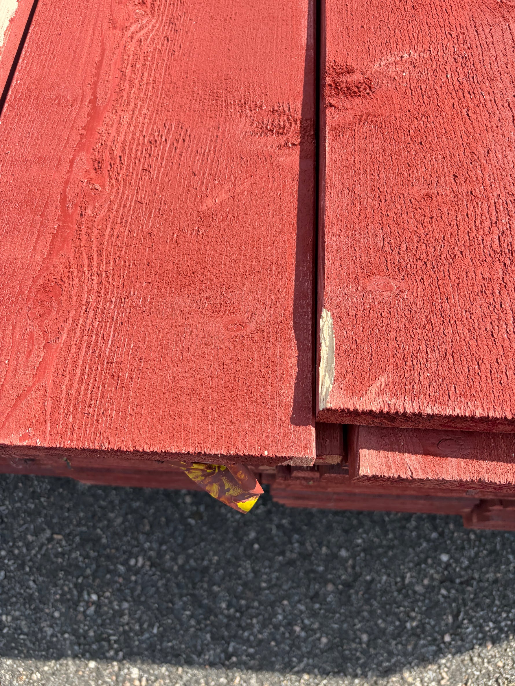 Paket Finsågade Brädor 22x195mm, 77st 5.40m Grundmålad