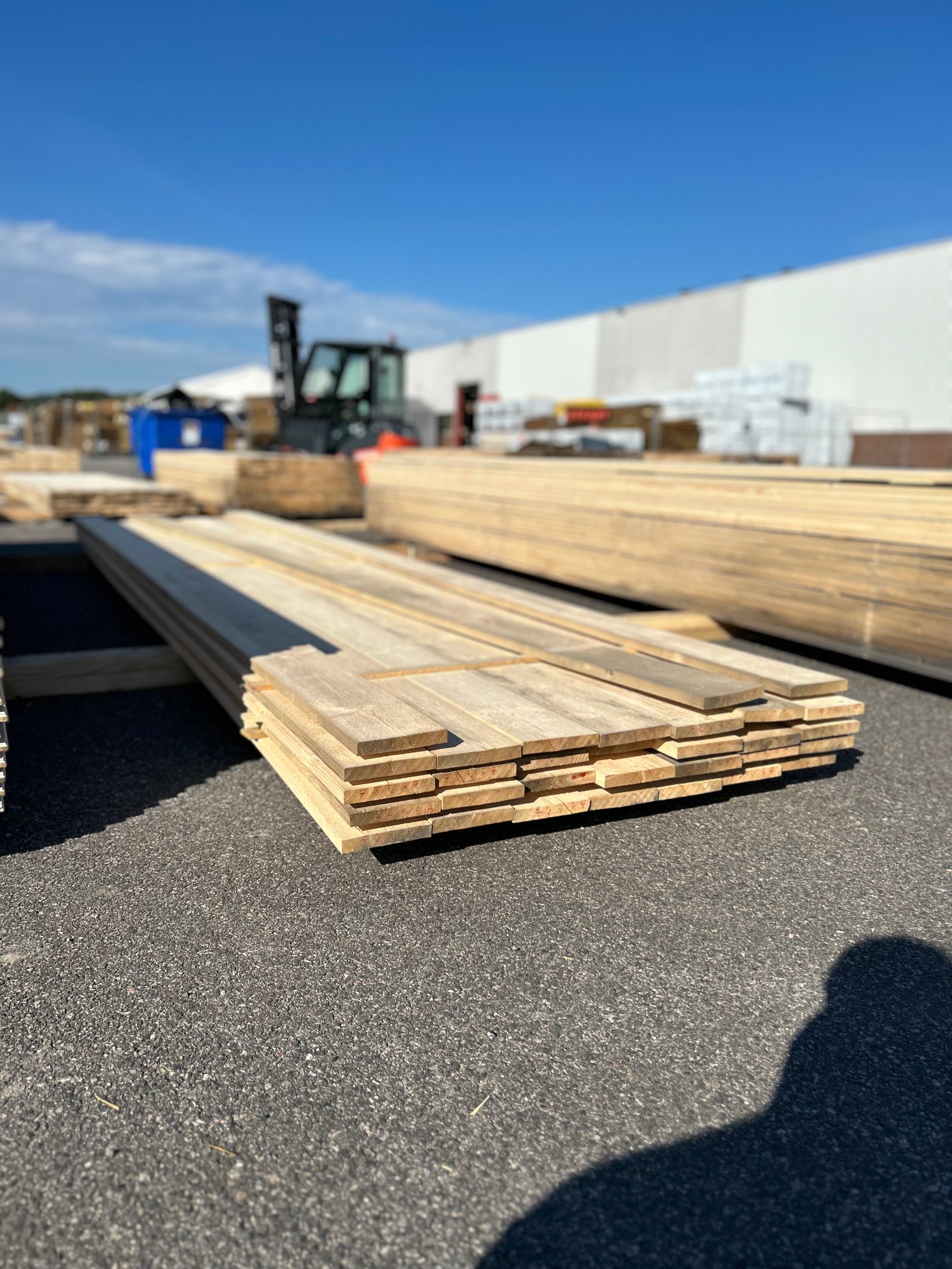 Paket Finsågade Brädor 22x145mm, 31st 4.80m Obehandlad