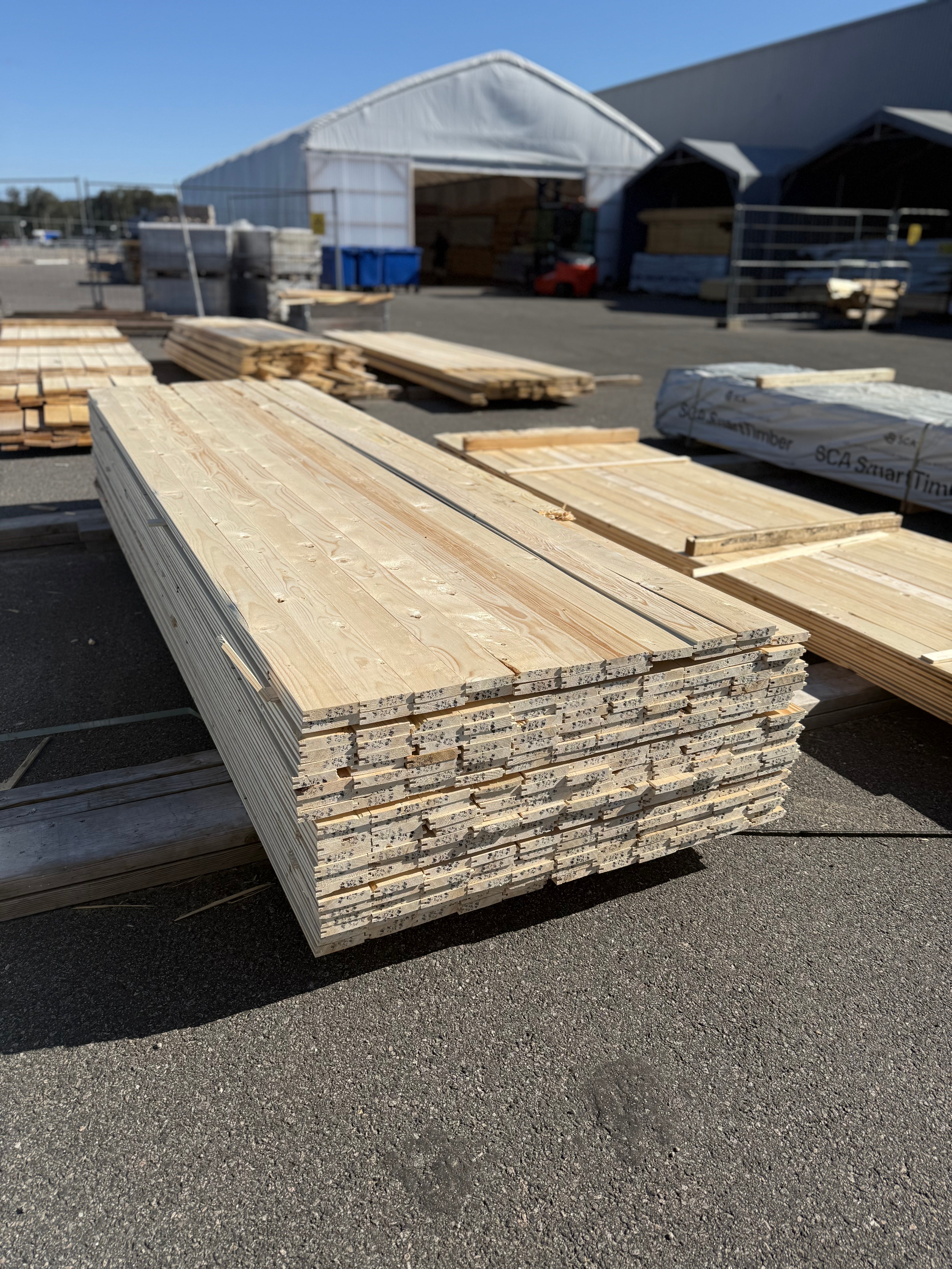 Råspont 20x100mm 3.60m – Andra sortering