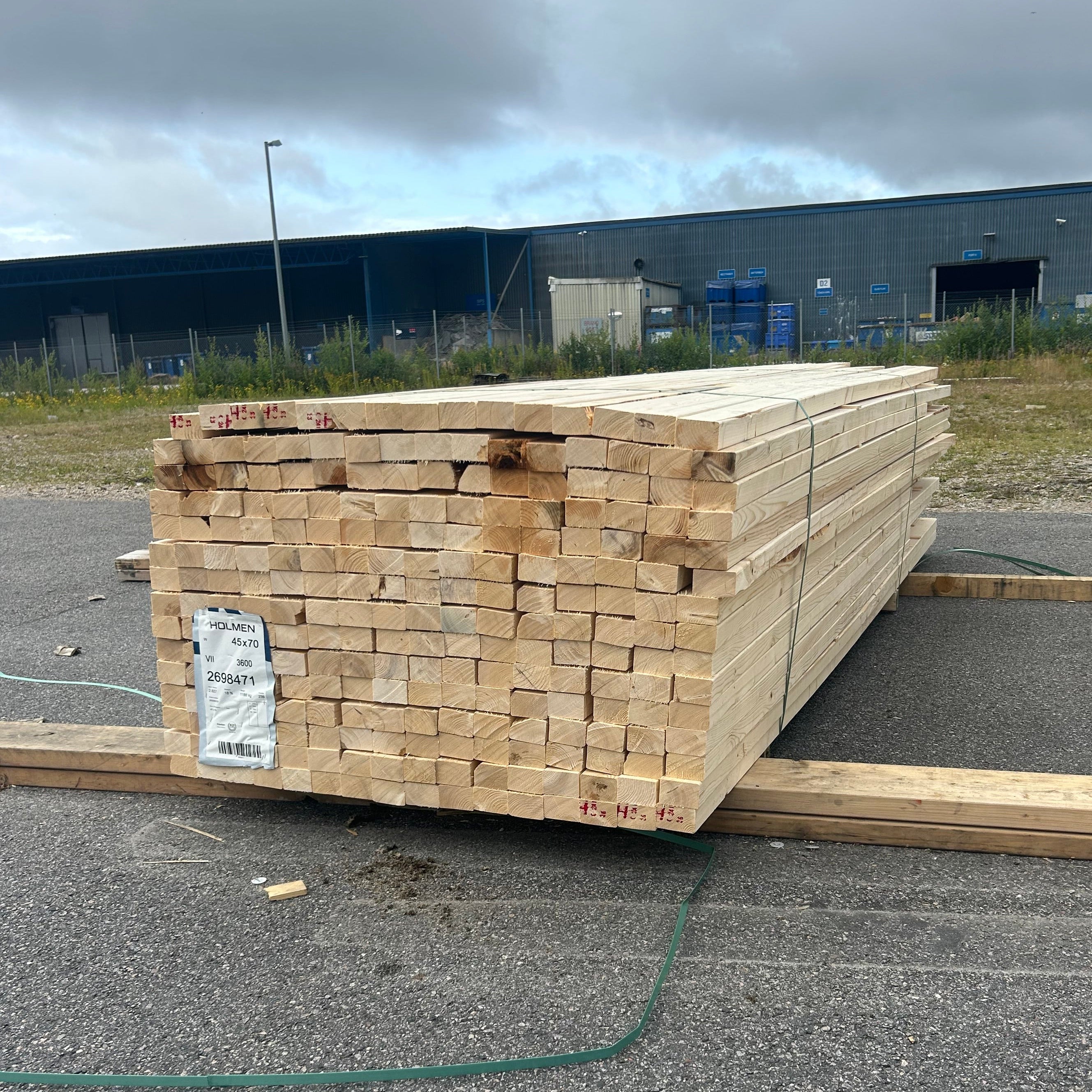 Paket Reglar 45x70mm 2,70-3,60m 239st