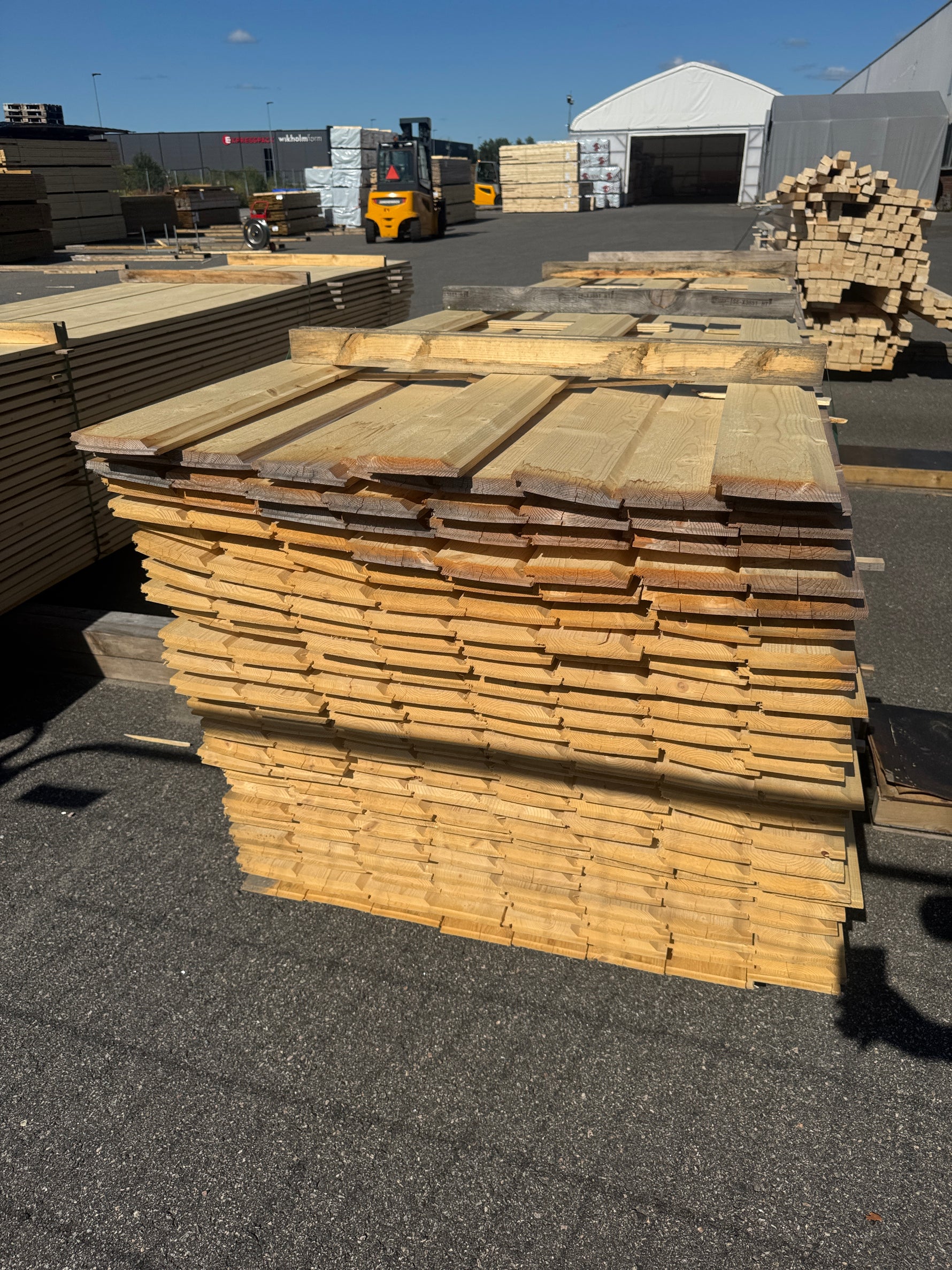 Paket Ytterpanel 22x145mm 4,80m 203st Obehandlad