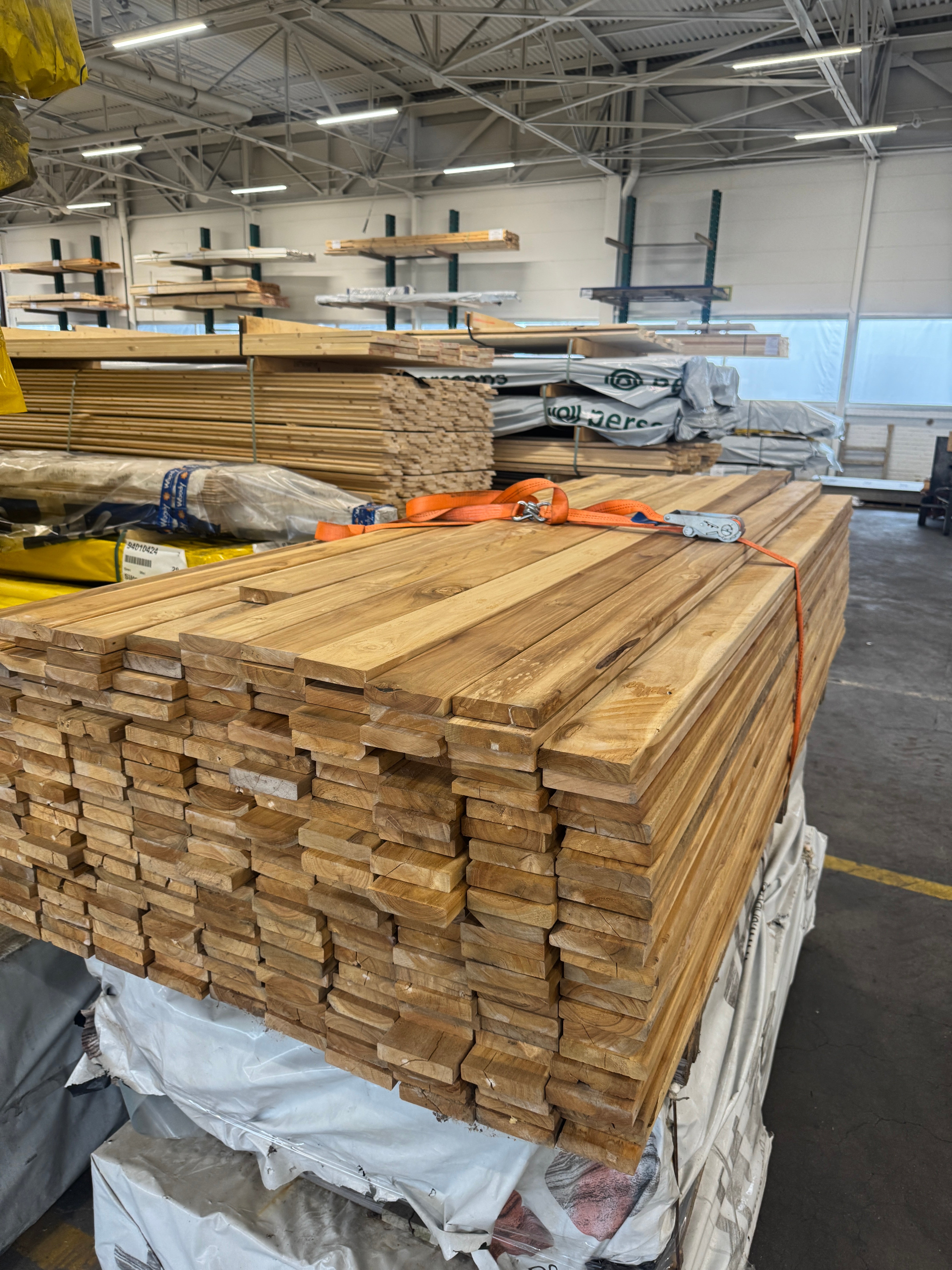 Teaktrall 22x95mm