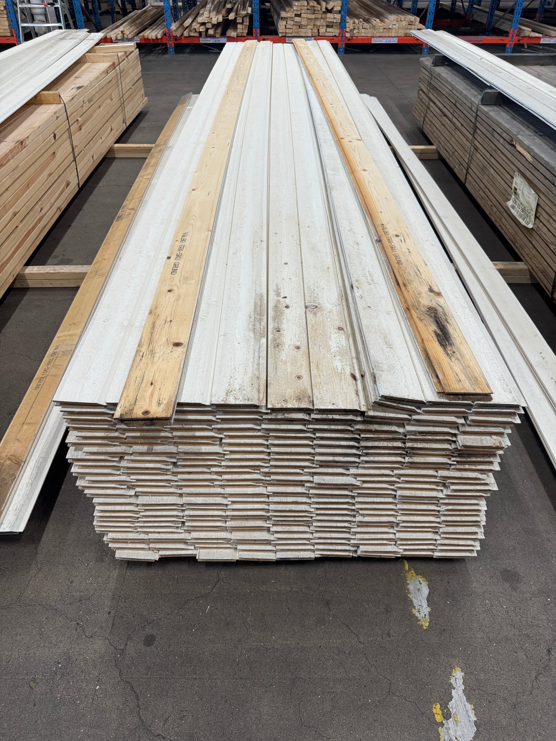 Paket Ytterpanel 22x120mm 5,385m – 220 st Vit