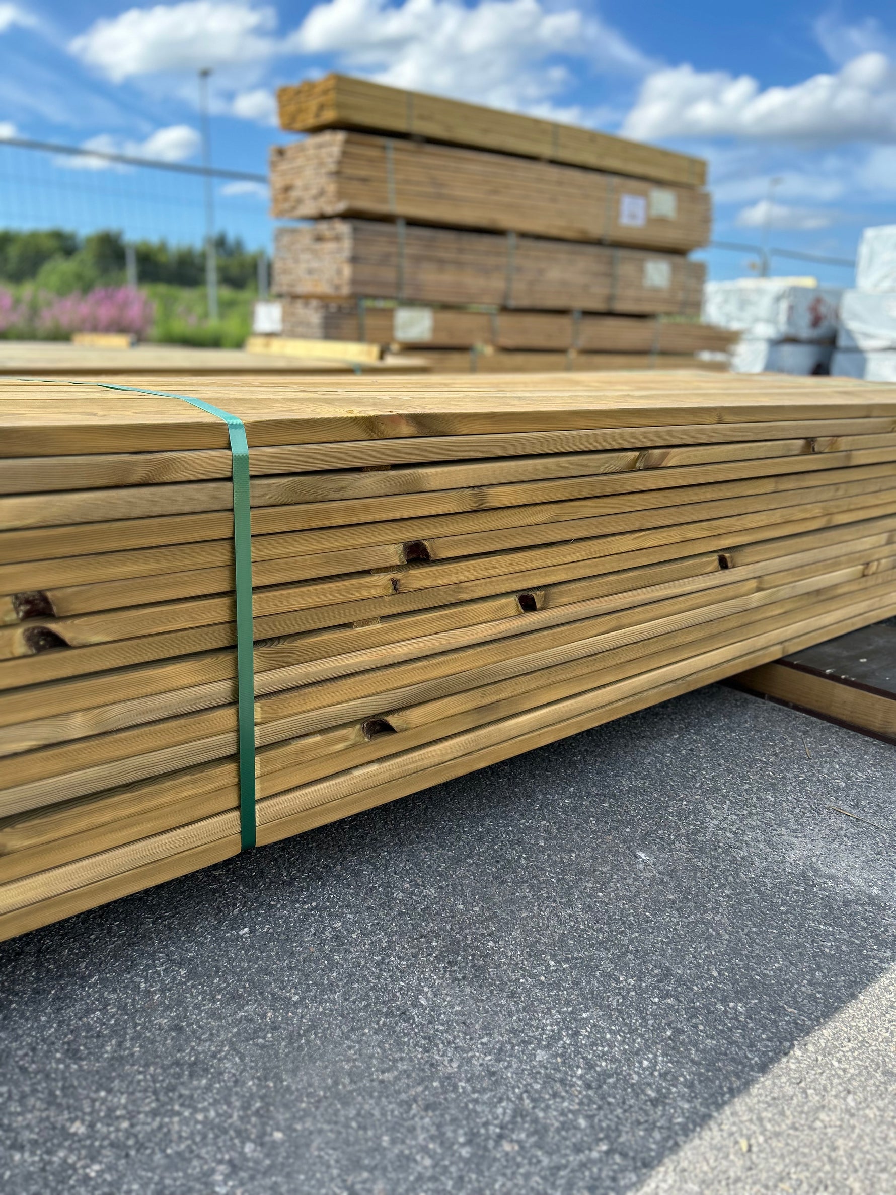 Paket Trall Furu 28x120mm 4,20m 144st Impregnerad B-kvalitet