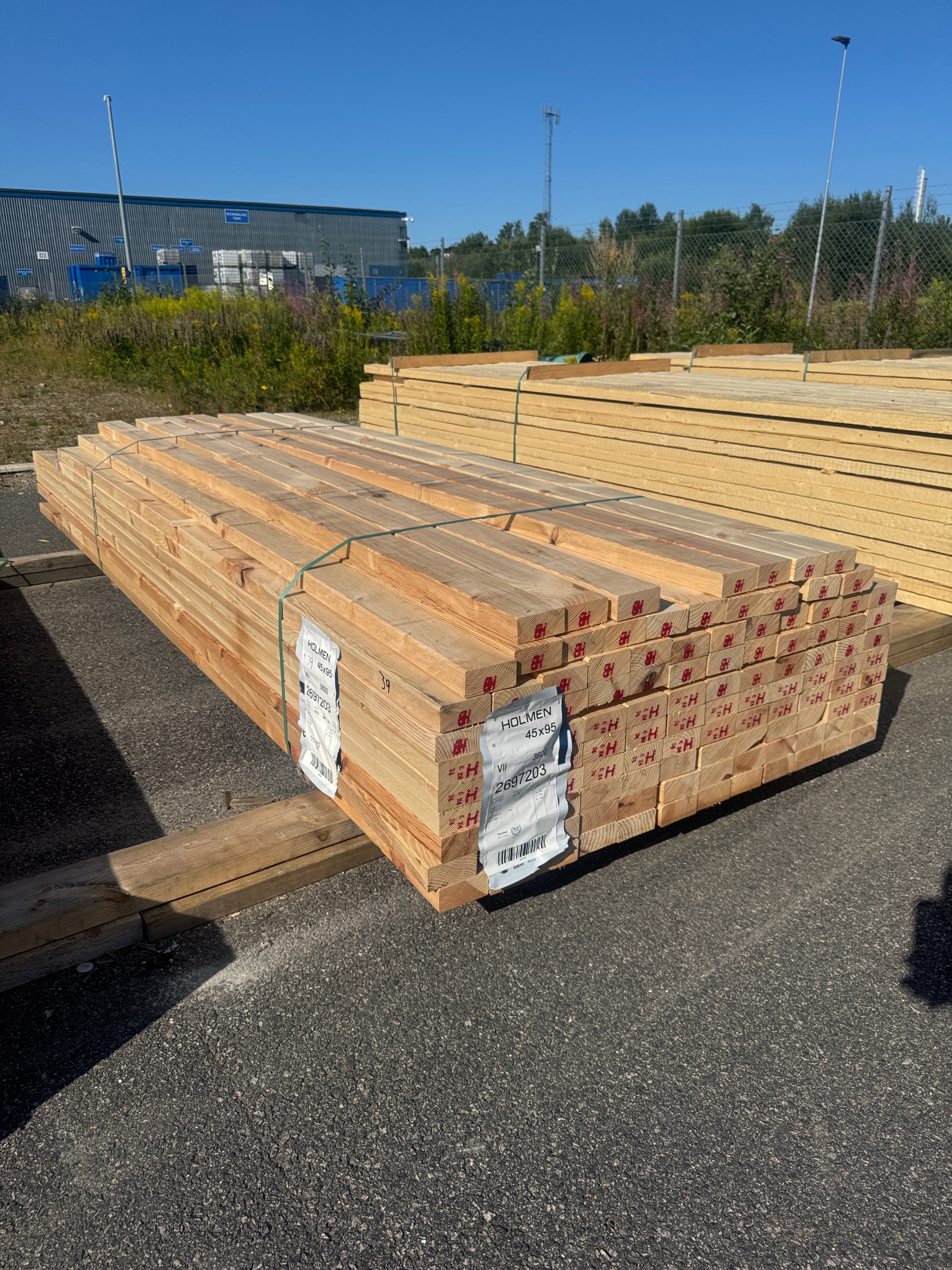 Paket Reglar 45x95mm 3,00-3,60m 113st