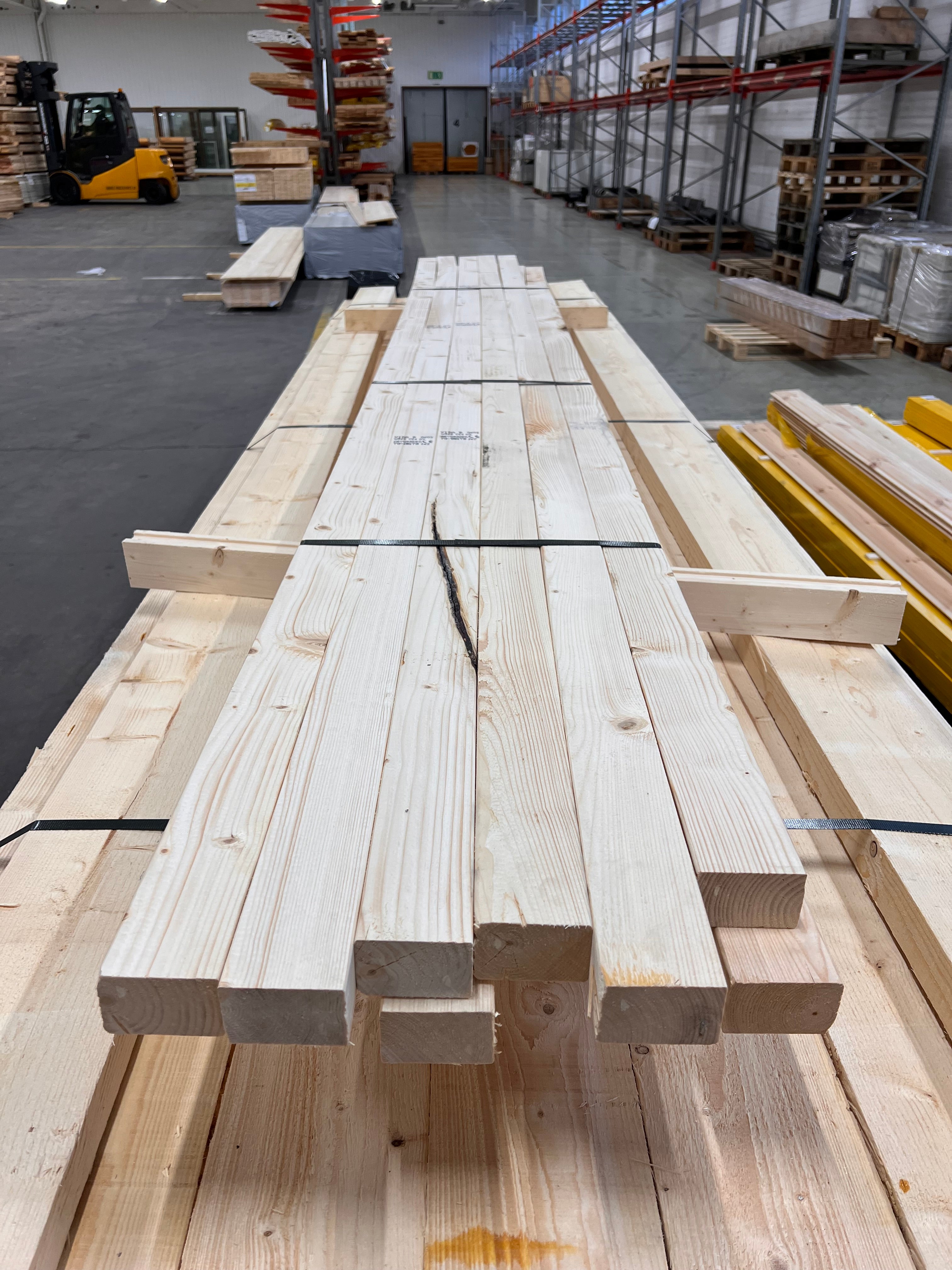 Paket Utsorterade Reglar 45x70mm 3.60m- 12st (Böjda)