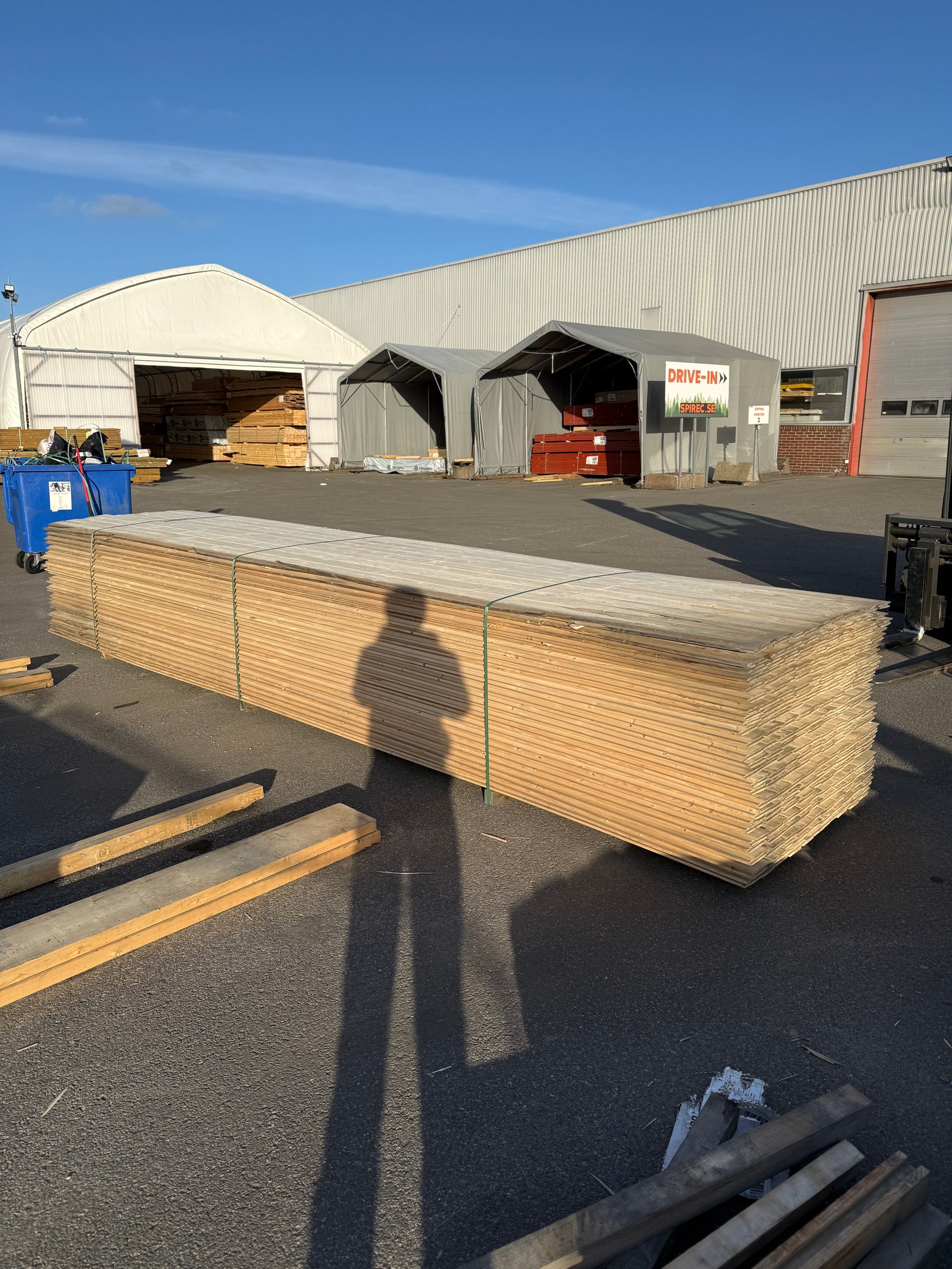 Paket Ytterpanel Enkelfas Fals Ändspont 22x120mm – 250 st 5,40 m - Spirec