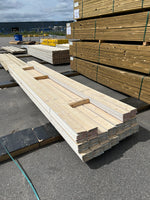 Paket Ytterpanel Dubbelfas Halvspont 22x145mm 4,80m 90st Grundmålad