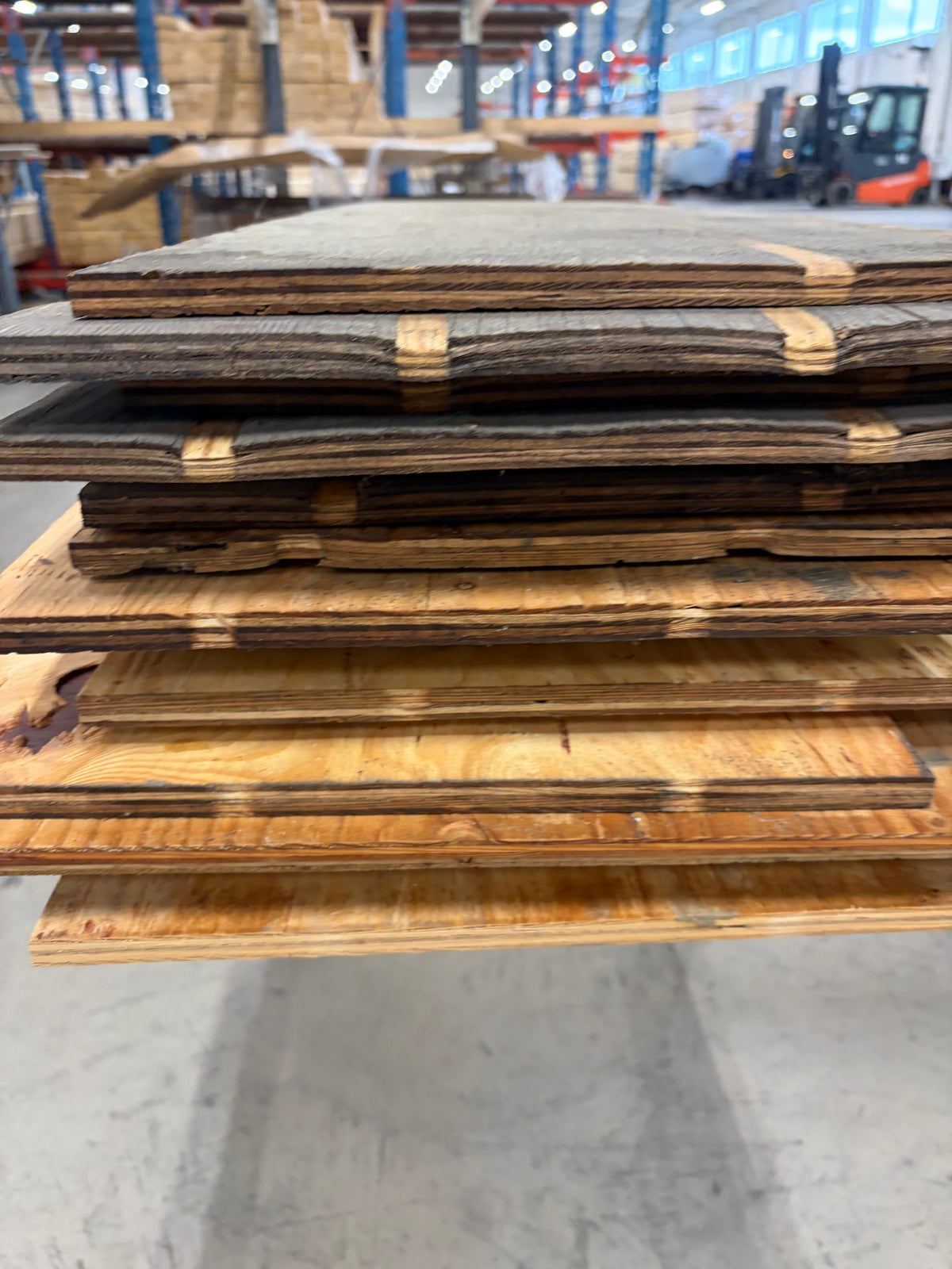 Parti Plywood Blandade Dimensioner - 17 st