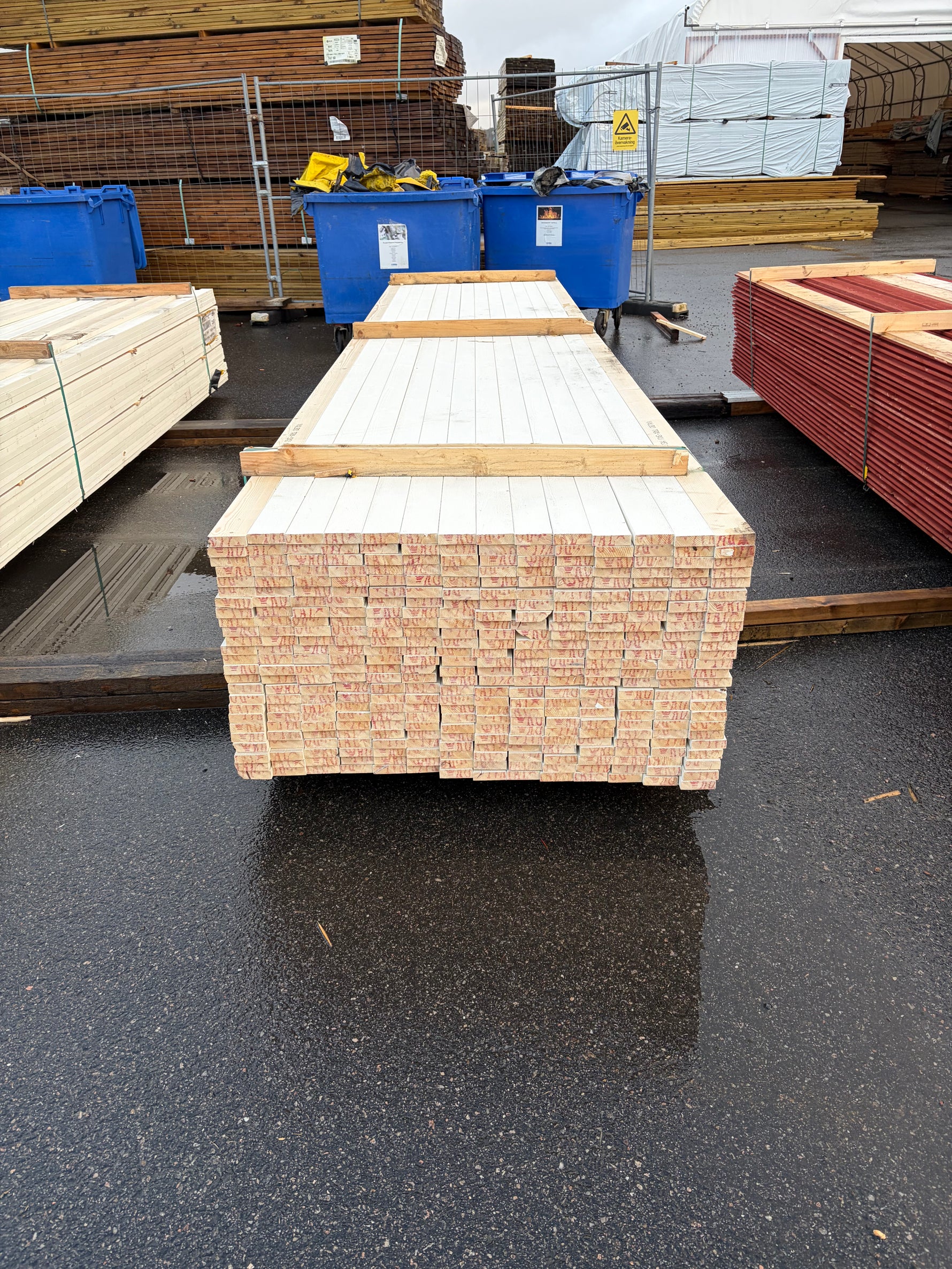 Paket Råplan Klyvsida Mellanstruken 22x70mm, 350st 4.80m - Spirec