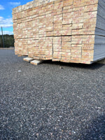 Paket Finsågade Brädor 22x95mm 3,60m 286st Vit Mellanstrukna