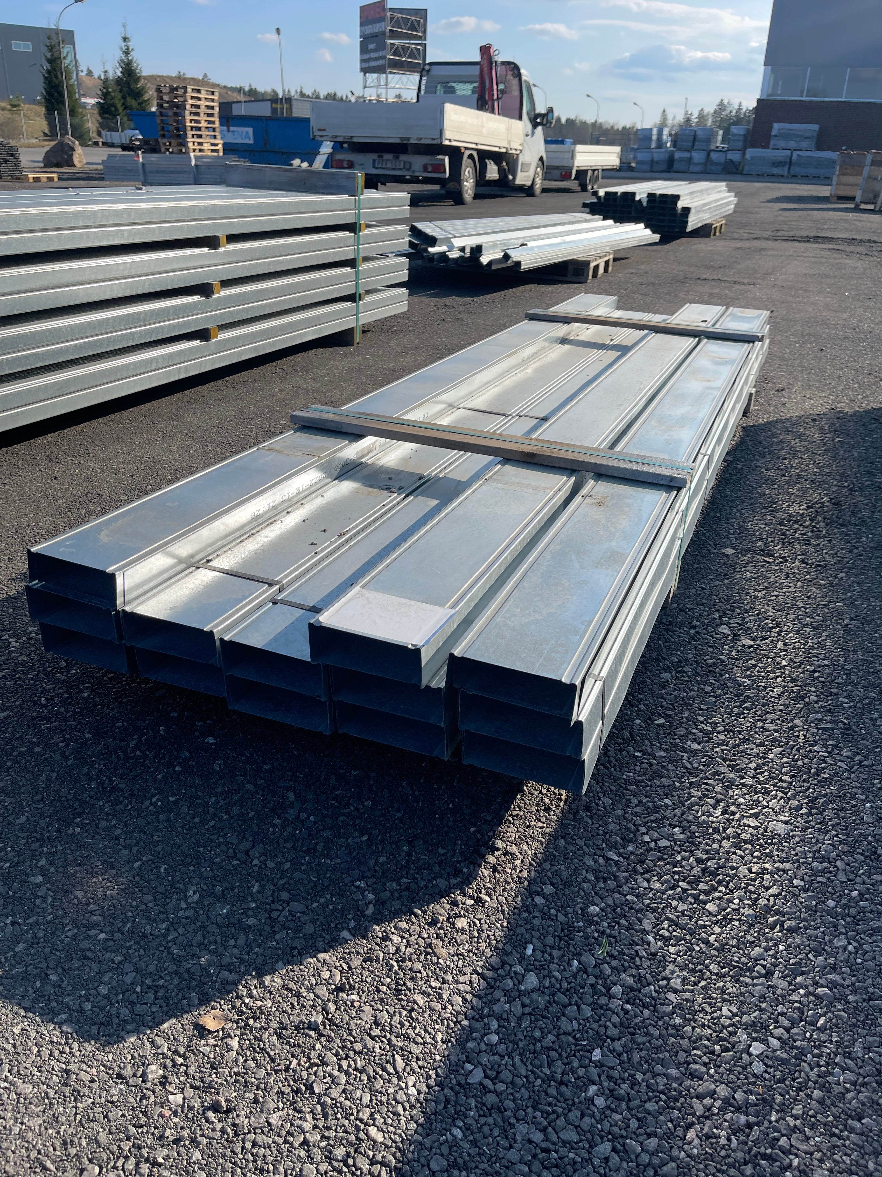 Paket Stålskenor – 55×145 mm – 26 st