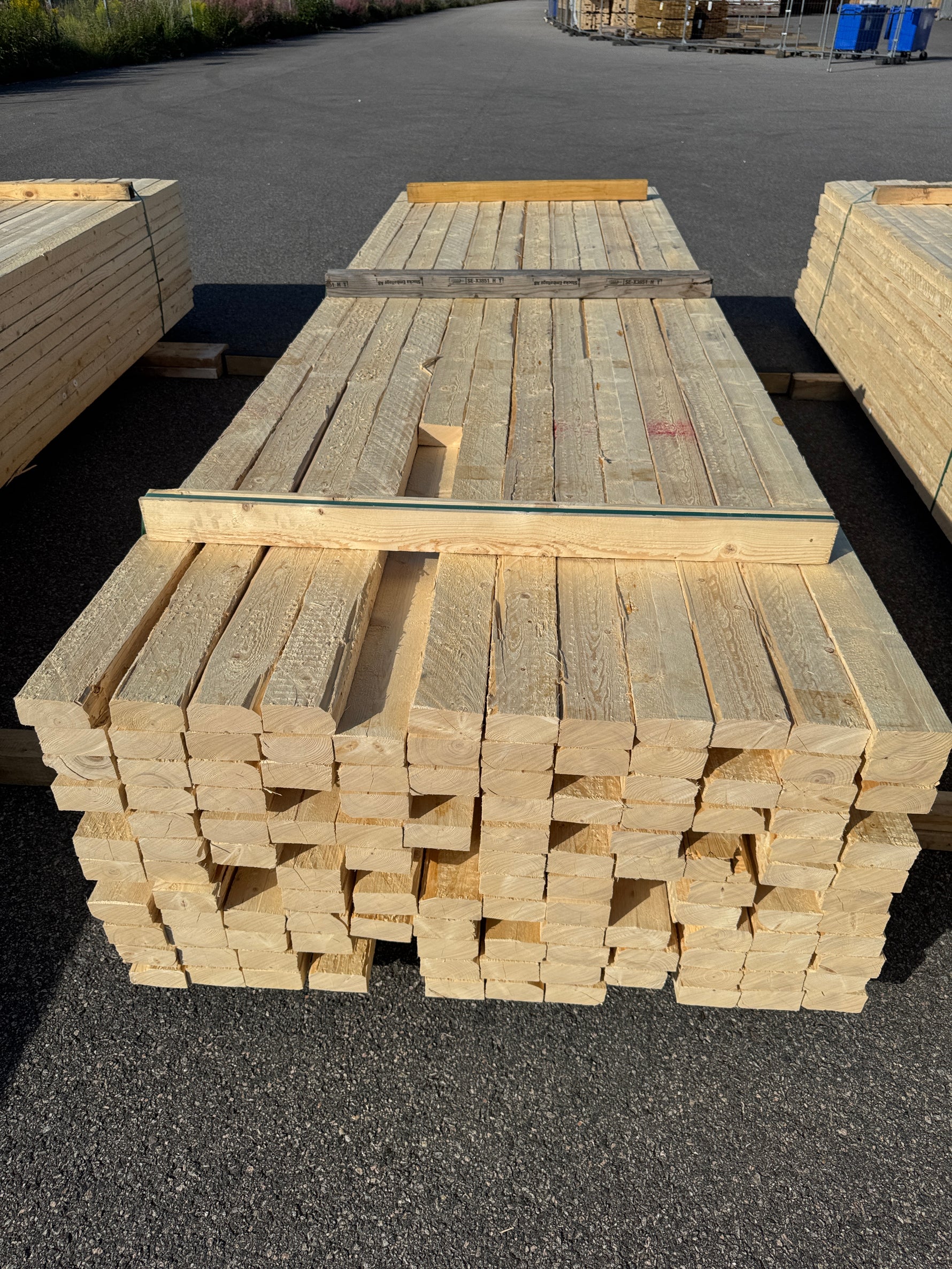 Paket Reglar 45x90mm 3,30-3,60m 144st Ohyvlat