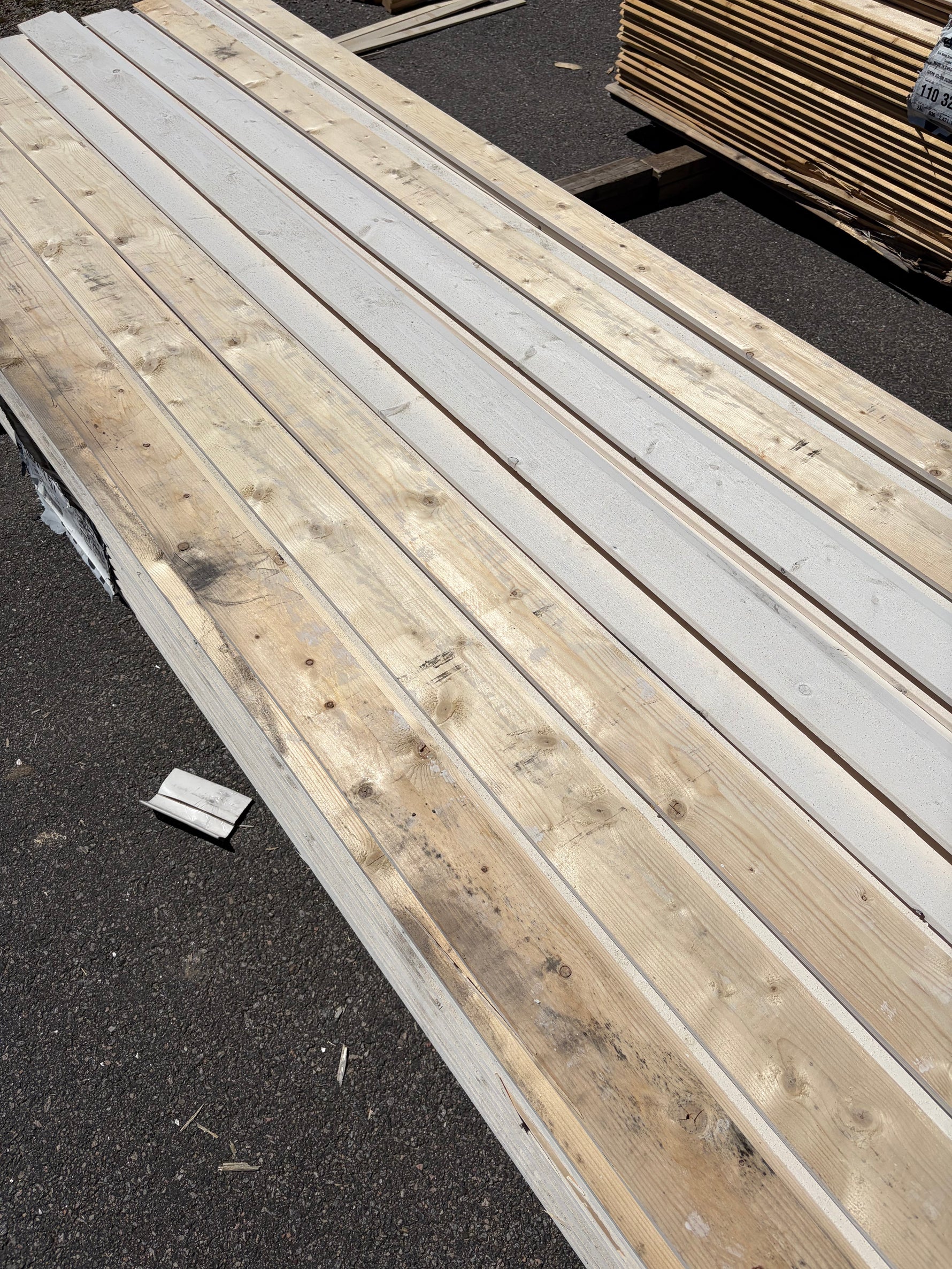 Paket Ytterpanel Enkelfas Fals Ändspont 22x120mm, 185st 3.60m