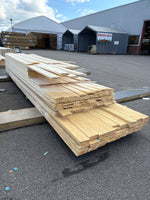 Paket Finsågade Brädor 22x120mm, 233st 3,0–4,80m (Andra sortering)