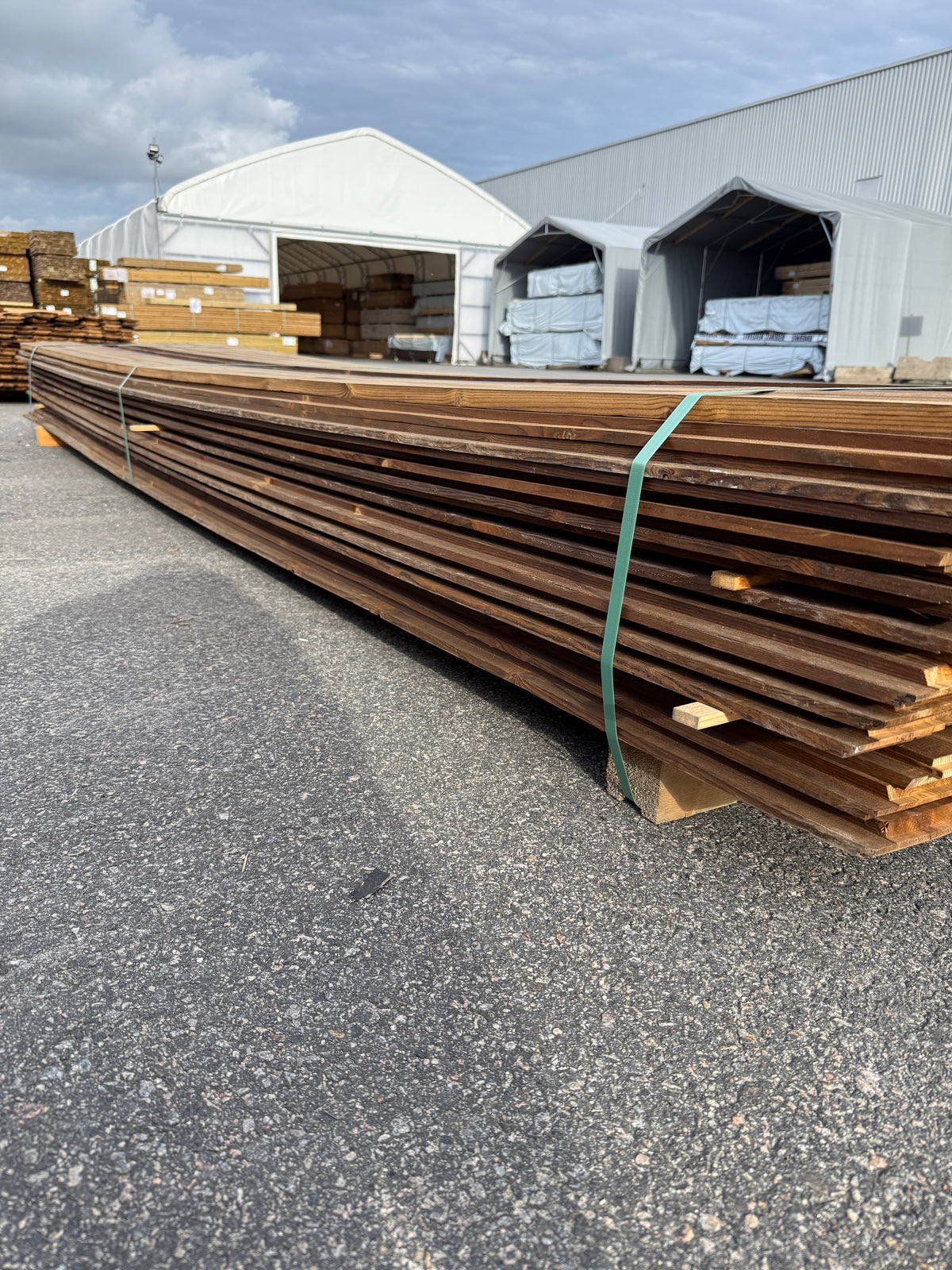 Parti Kebony Ytterpanel 22×120 mm, 4,10 m – 115 st