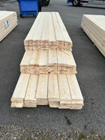 Paket Finsågade Brädor 22x170 mm – 4,20–5,40 m (Andra sortering)