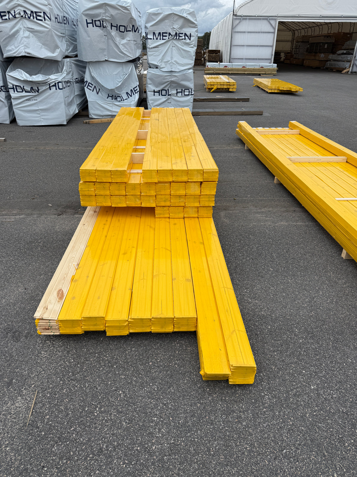 Parti Spårpanel 13x120 mm – Furu 2.90-4.80m (Sekunda) 135,4kvm