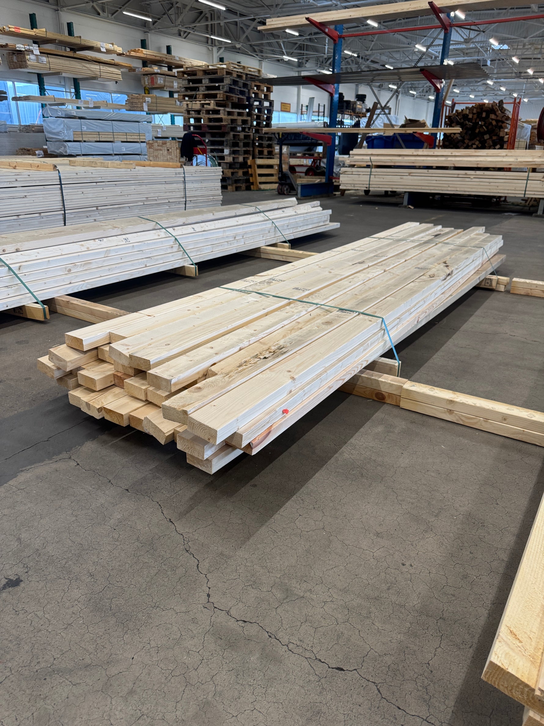 Paket Reglar 45x95mm 3,60m – 33 st Utsorterade