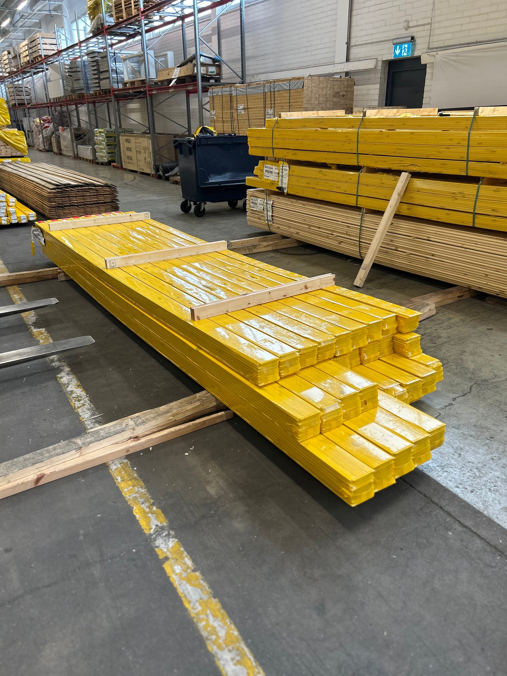 Paket Herrgårdspanel 13x120mm Furu, 99,70kvm 4,18–4,78m (Sekunda)