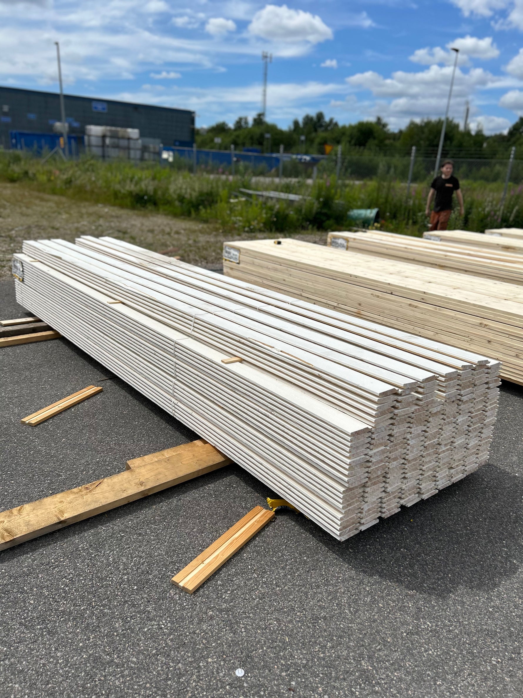 Paket Enkelfas Halvspont 22x120mm 4,20m 196st Mellanstruken