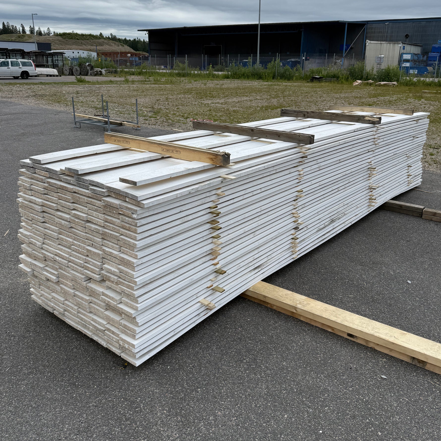 Paket Finsågade Brädor 22x120mm, 219st 4.80m Mellanstruken