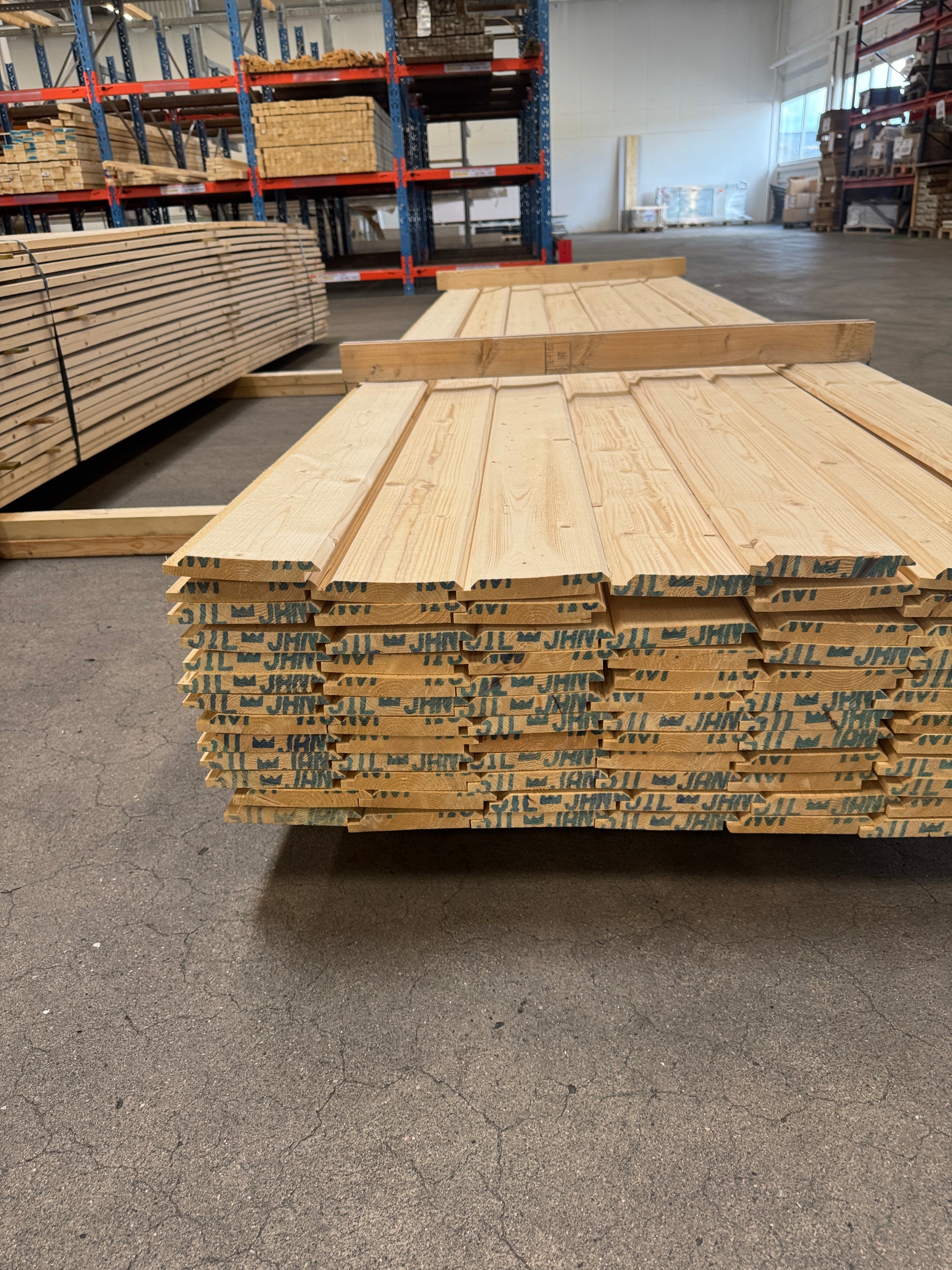Paket Ytterpanel Dubbelfas Fals 22x145mm 4,20m – 91 st