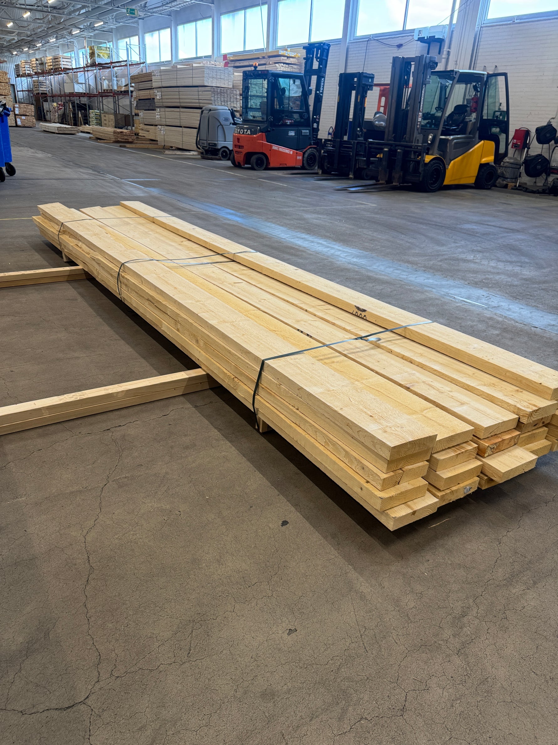 Paket Reglar 47x200mm 4,80m – 22 st Utsorterade
