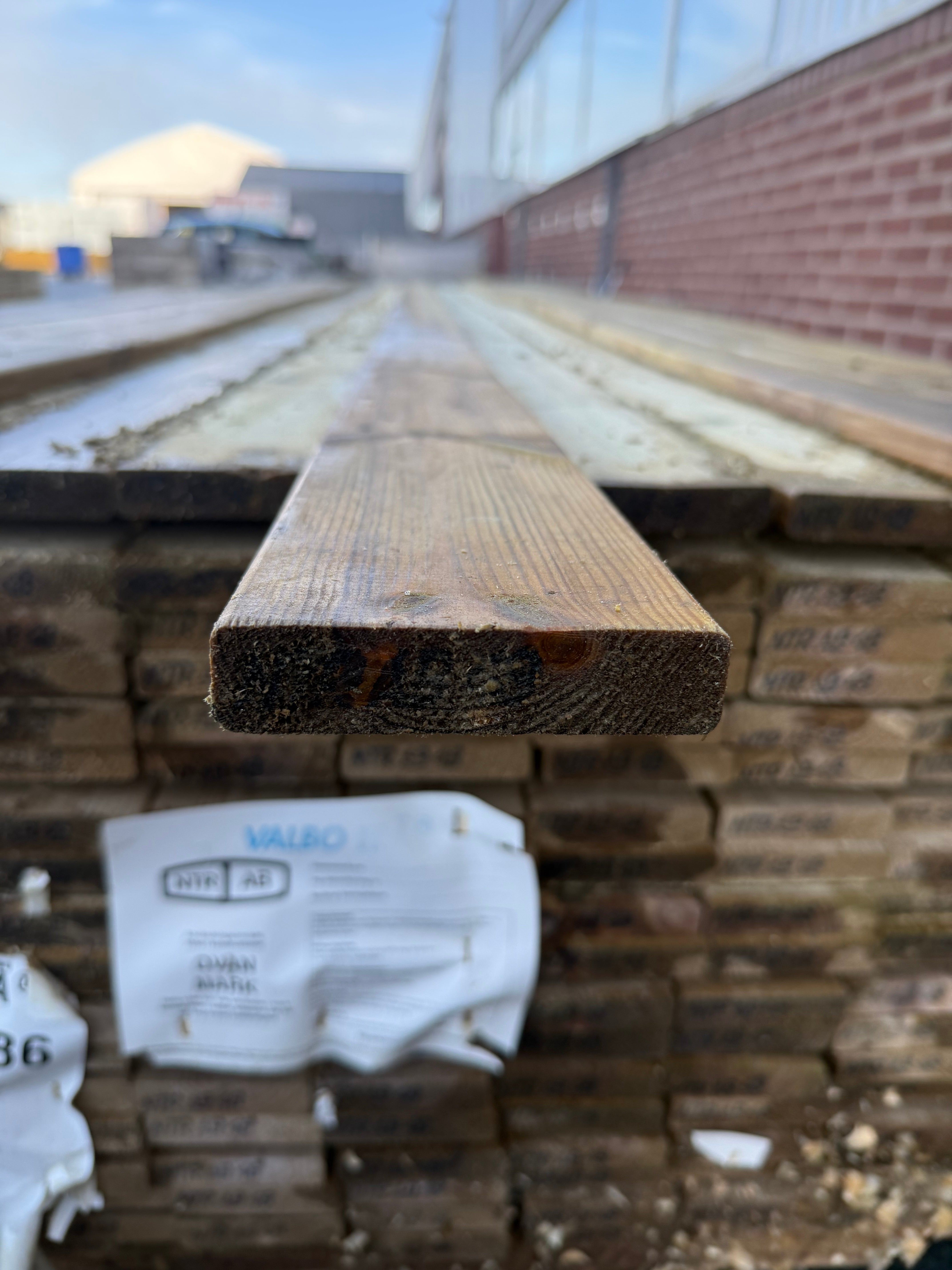 Paket Trall 22x95mm, 227st 4,80m Tryckimpregnerad (NTR AB)