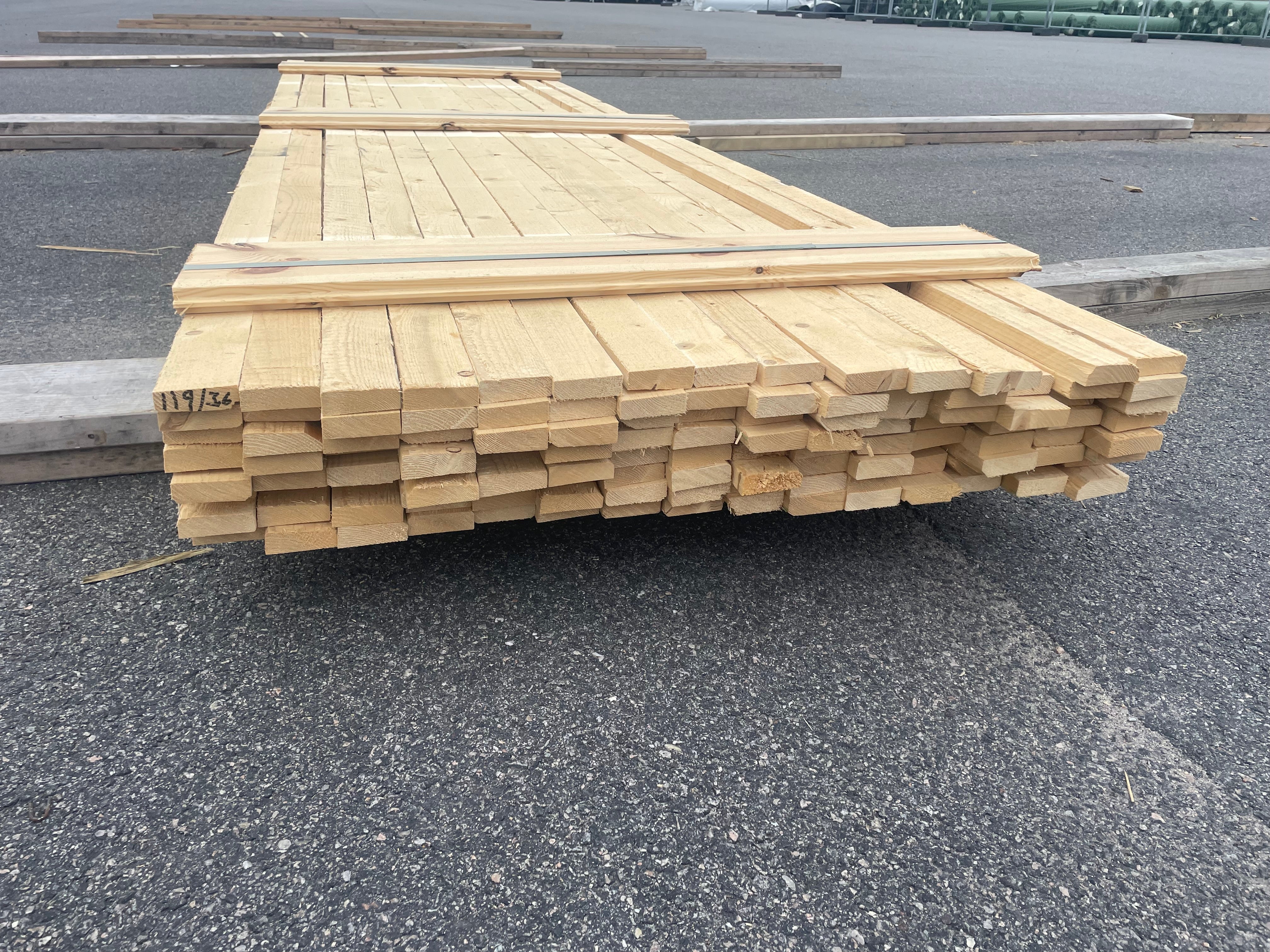 Paket med läkt 19x63