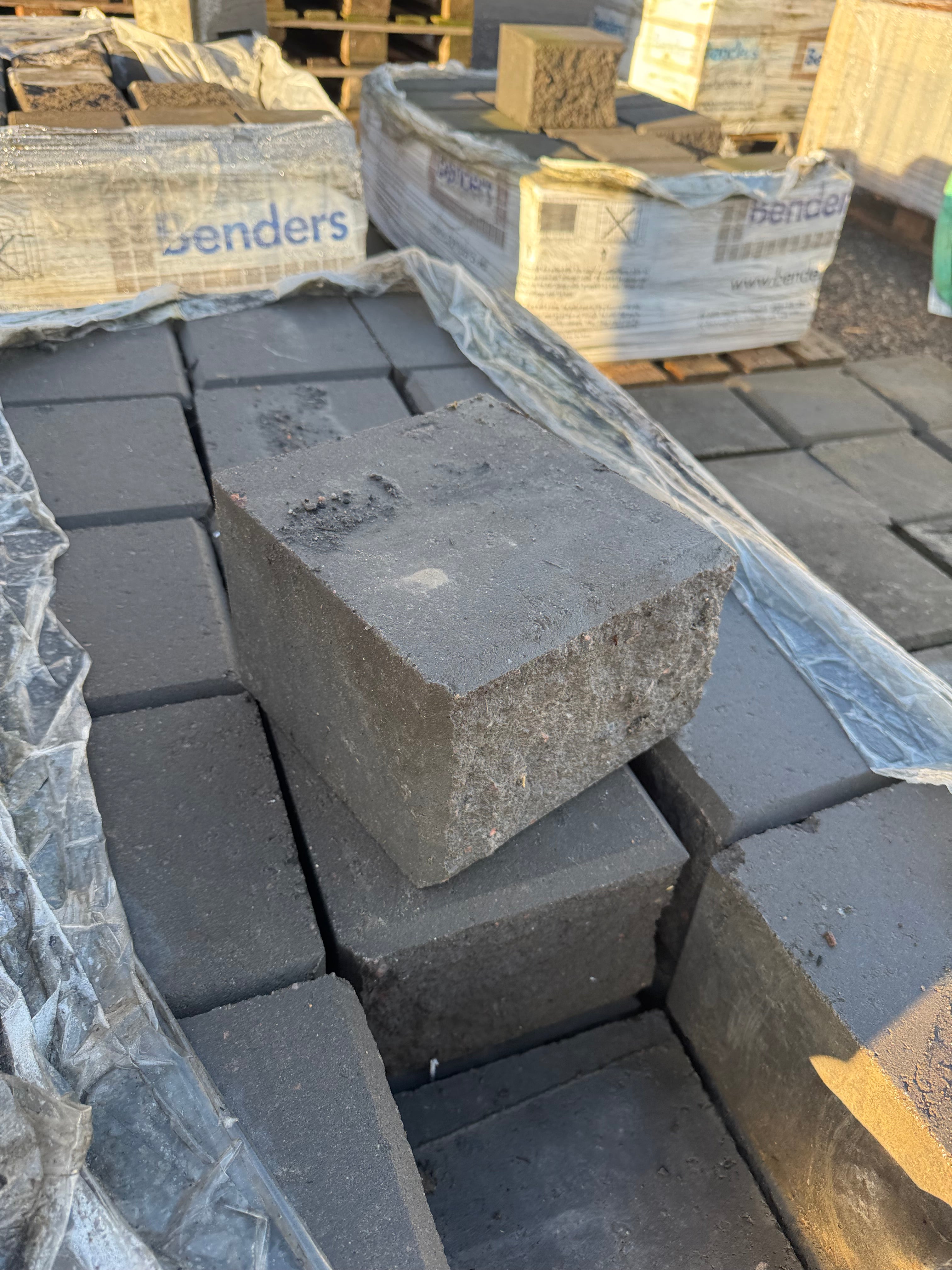 Parti Sten olika varianter – Grafit (7 pall)