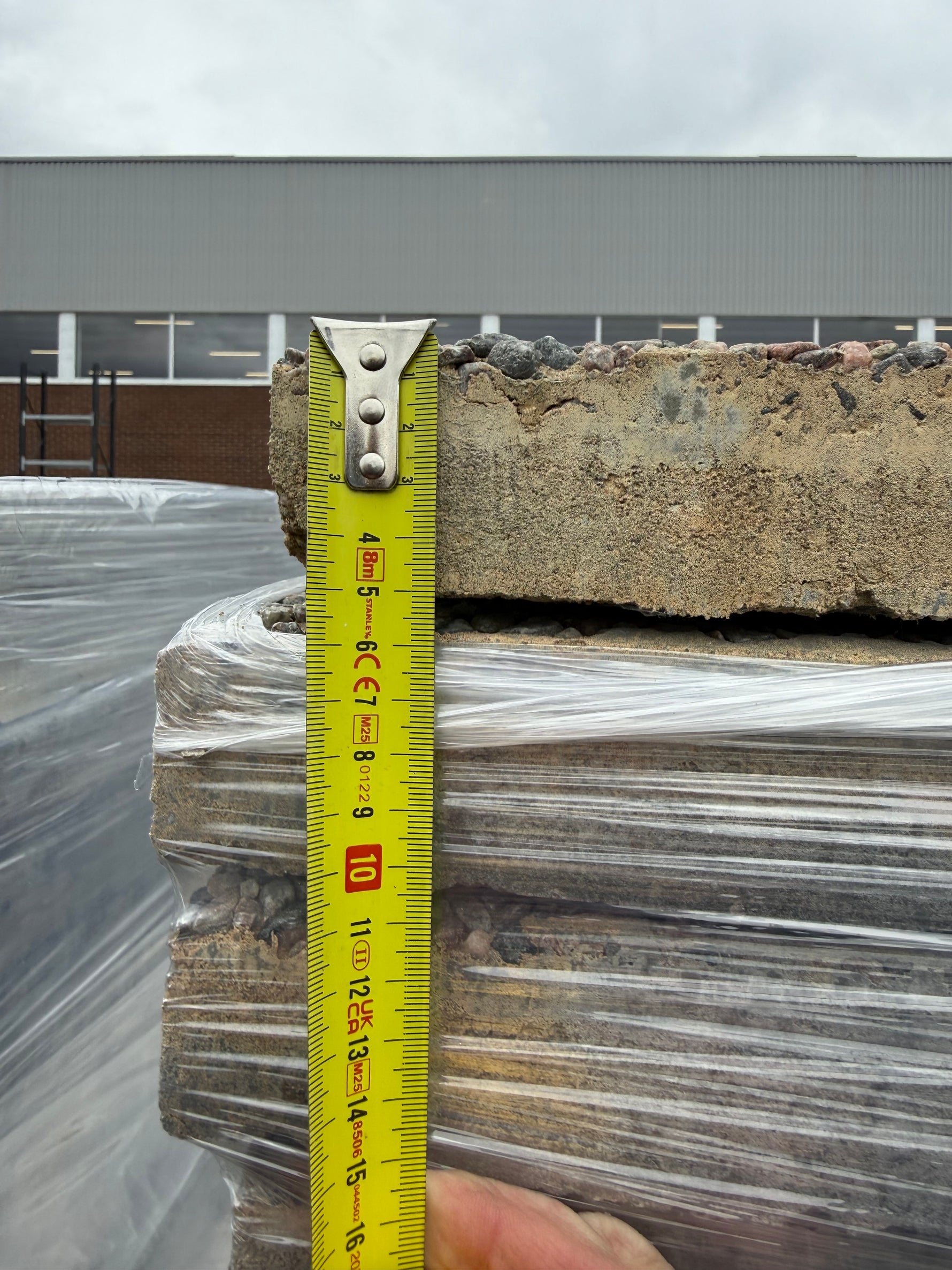 Frilagda Plattor 500x500x50mm – Natursingel (Säljs per styck)