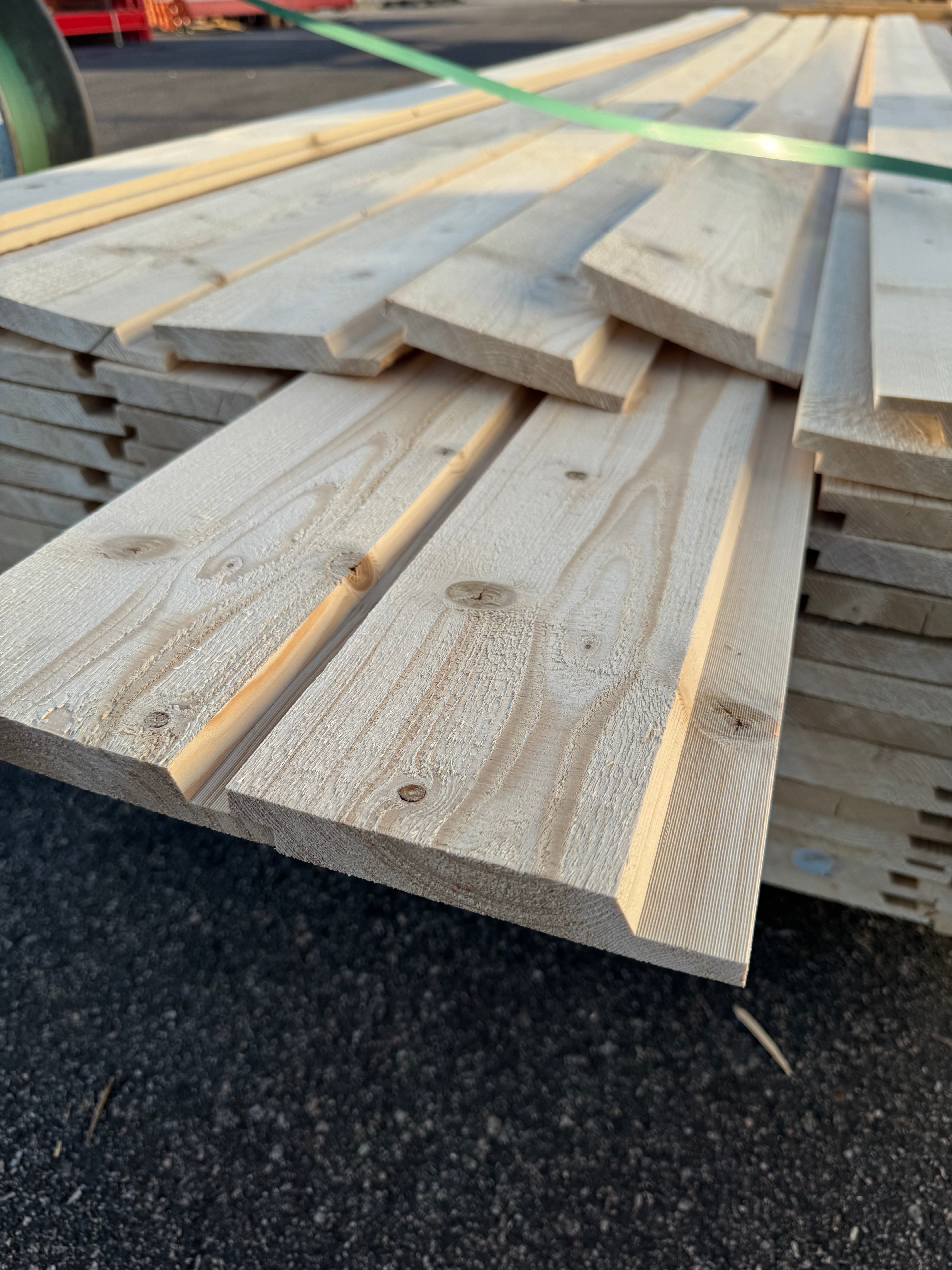 Paket Ytterpanel 22x145 mm – 4,20 m – 100 st