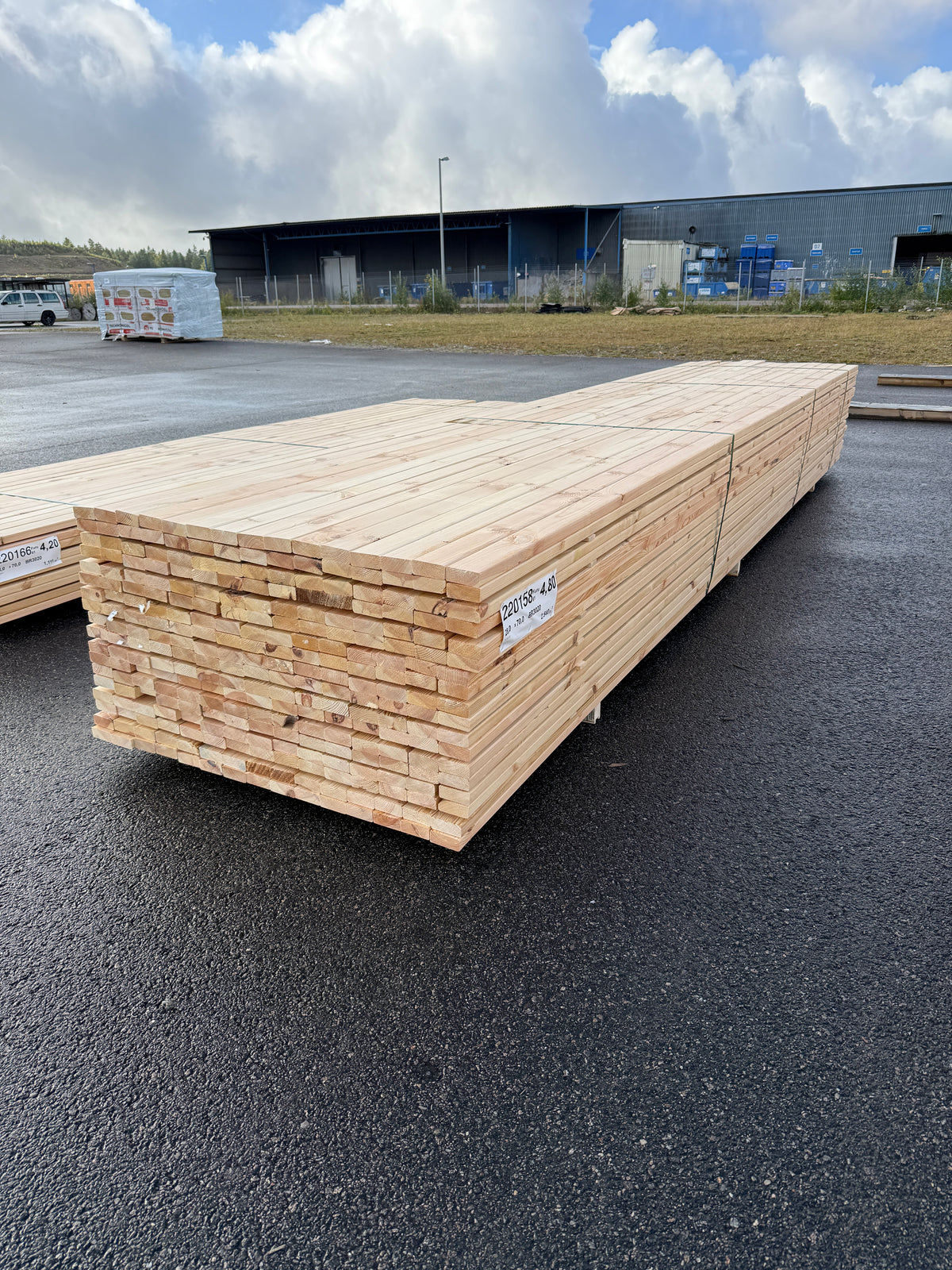 Paket Glespanel 28x70mm 4.80m 270st Furu